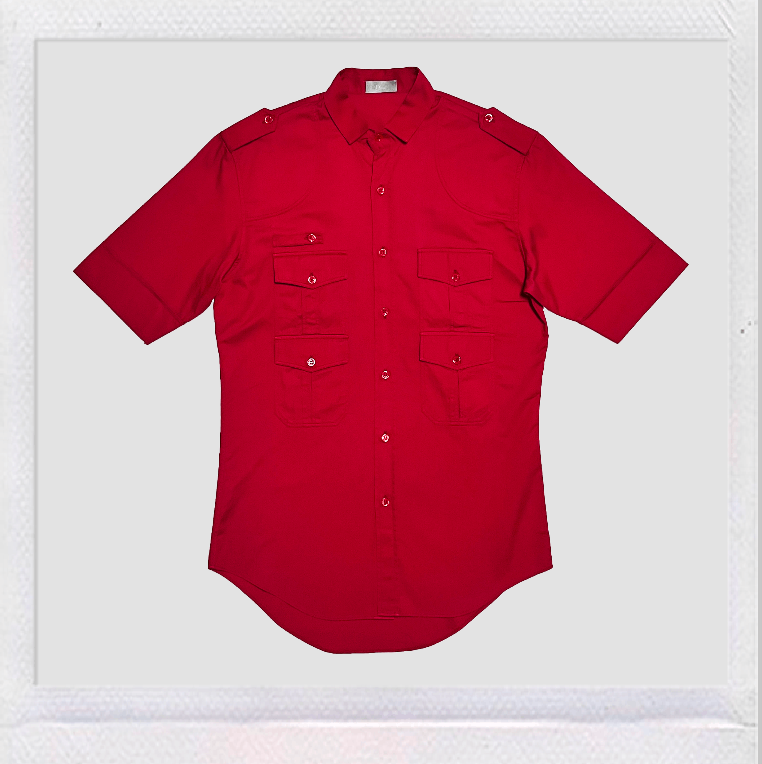 Hedi Slimane Dior Homme 06ss spring and summer M65 shirt | Grailed