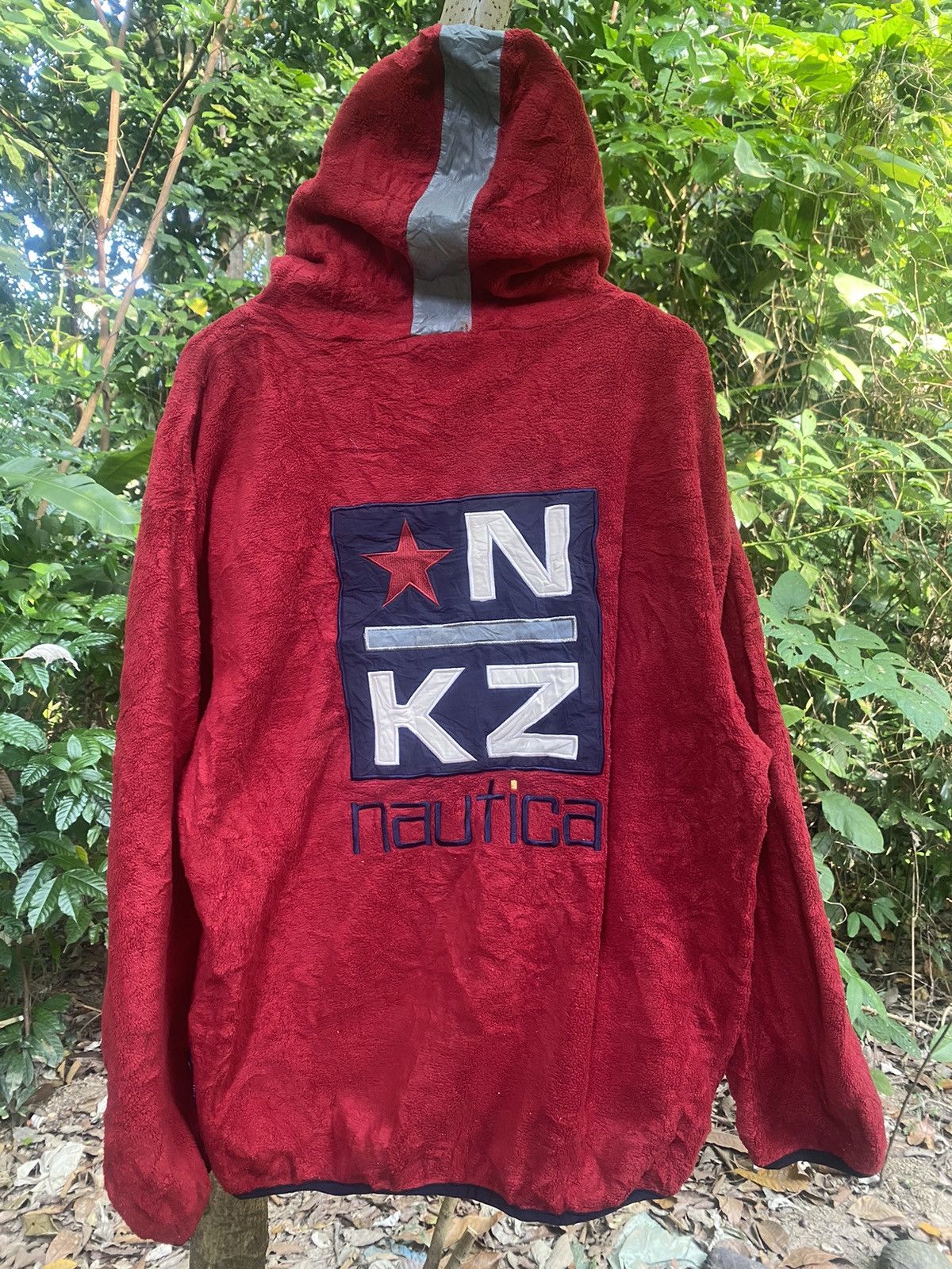 Nautica × Vintage NAUTICA HOODIE FLEECH Size US L / EU 52-54 / 3 - 2 Thumbnail