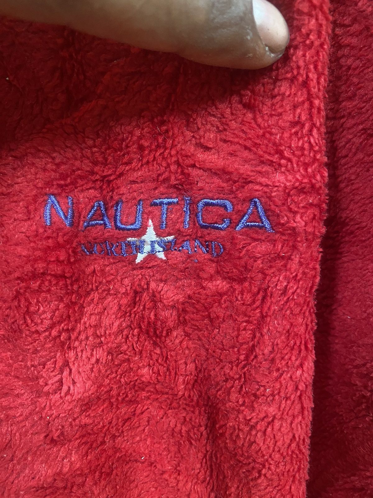 Nautica × Vintage NAUTICA HOODIE FLEECH Size US L / EU 52-54 / 3 - 5 Thumbnail
