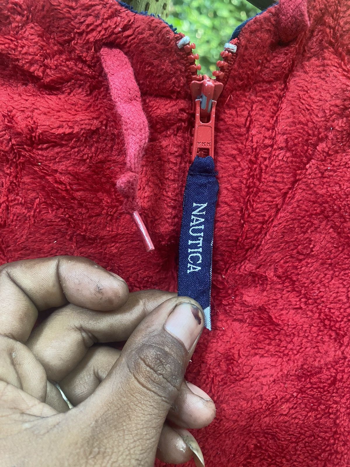 Nautica × Vintage NAUTICA HOODIE FLEECH Size US L / EU 52-54 / 3 - 4 Thumbnail