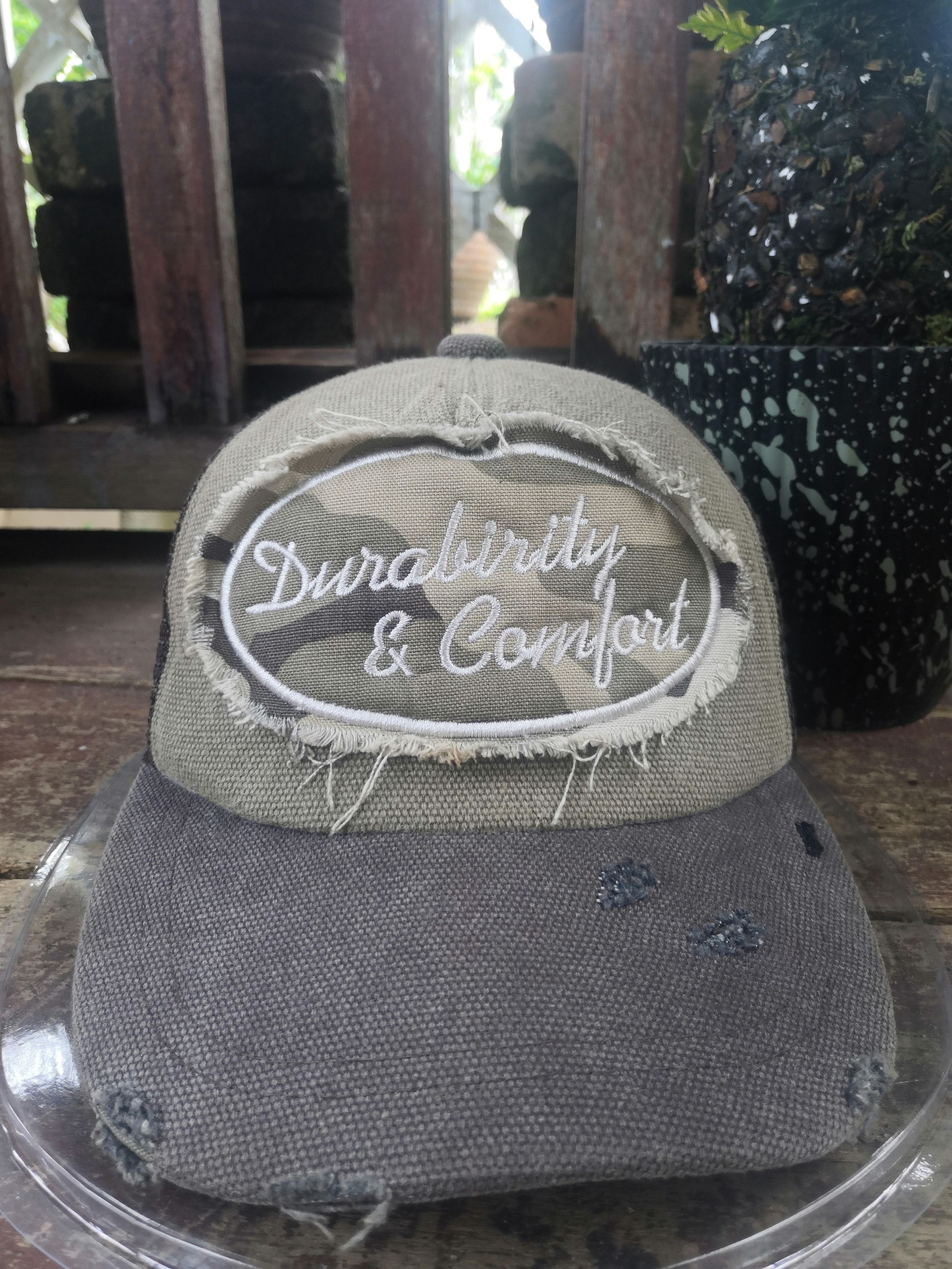 Dickies Authentic Dickies Camo Distressed Trucket hat Size ONE SIZE - 2 Thumbnail