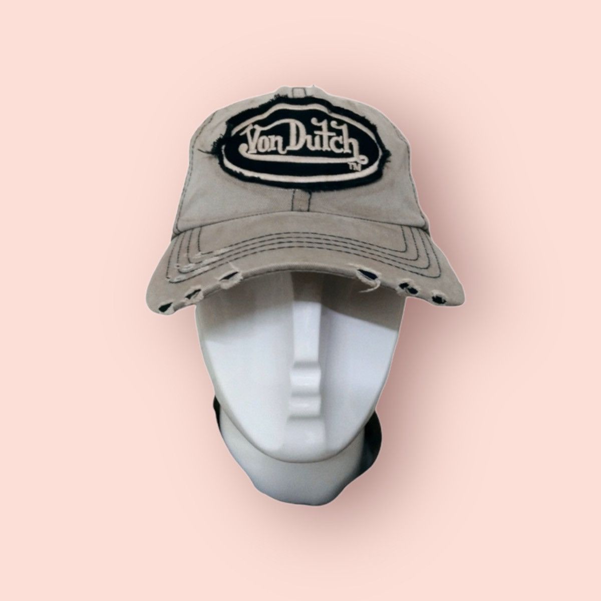 Von Dutch VON DUTCH DISTRESSED VINTAGE STRAPBACK Size ONE SIZE - 6 Thumbnail