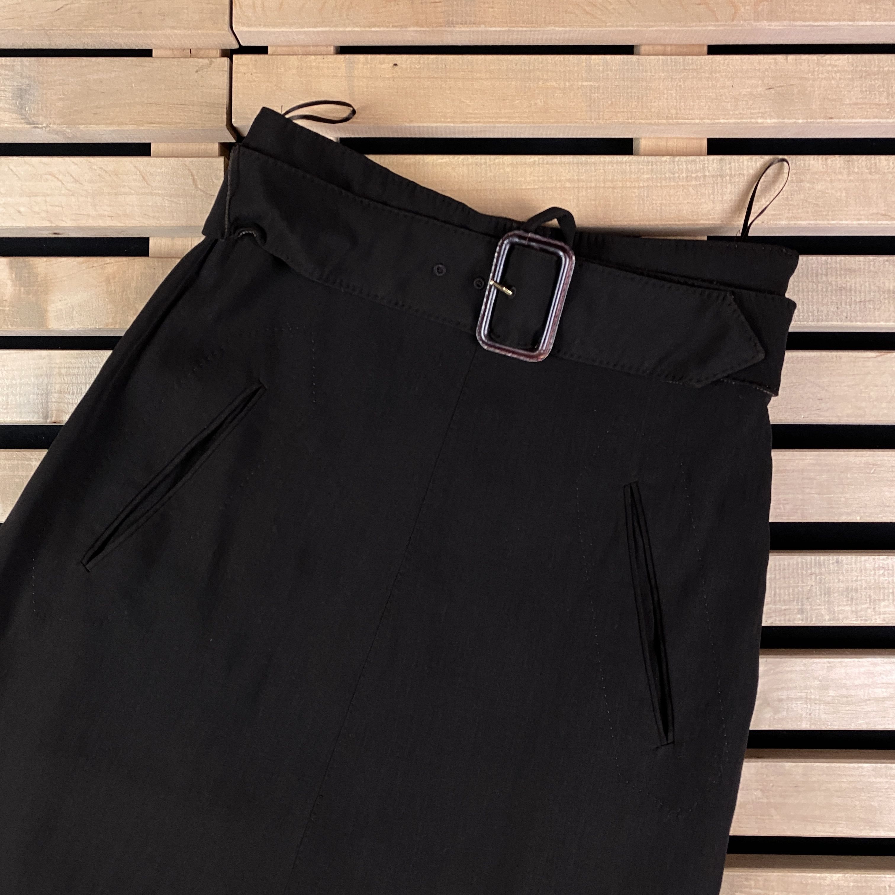 Moschino Women’s Skirt Moschino Virgin Wool Size US 4 Size 27" / US 4 / IT 40 - 2 Thumbnail