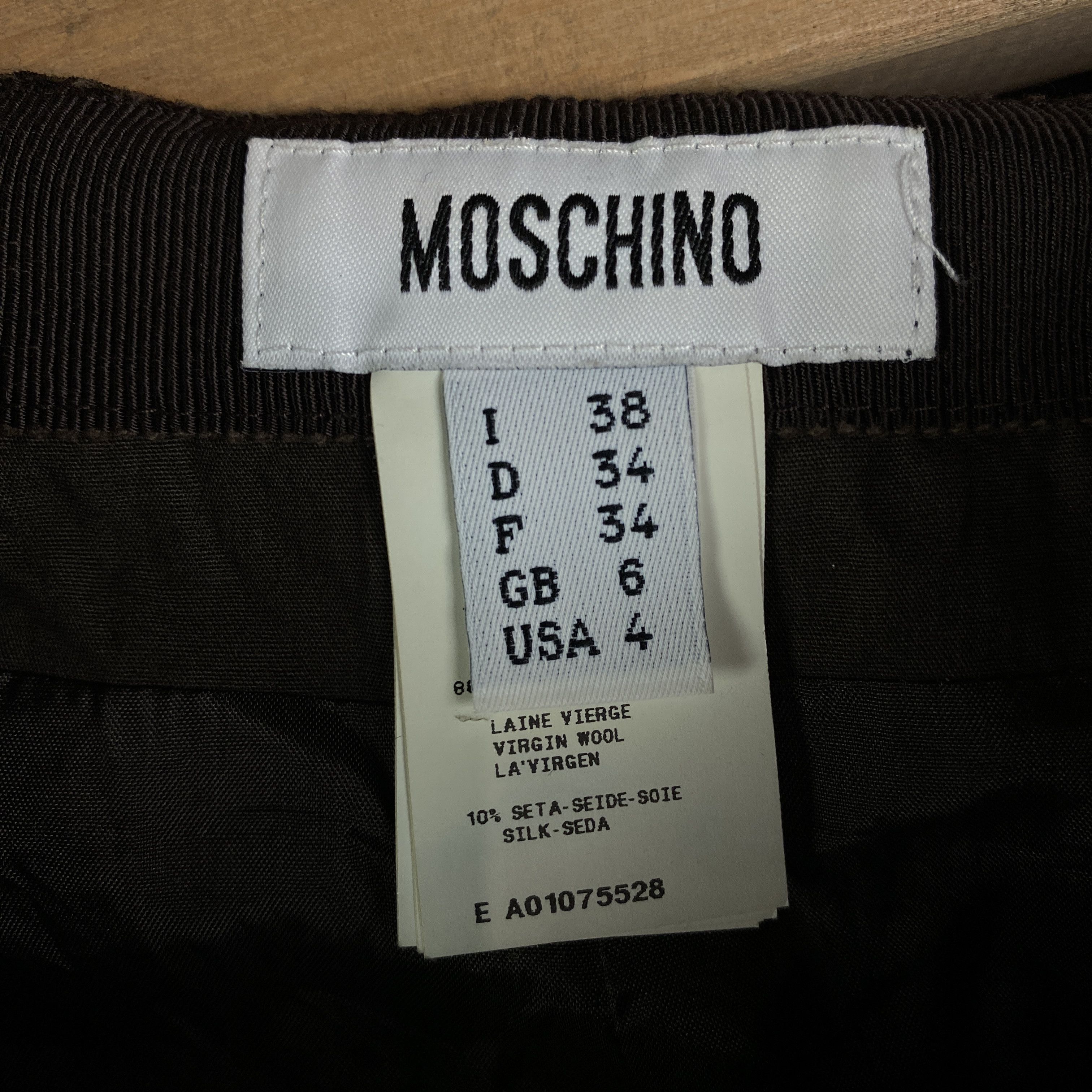 Moschino Women’s Skirt Moschino Virgin Wool Size US 4 Size 27" / US 4 / IT 40 - 5 Thumbnail