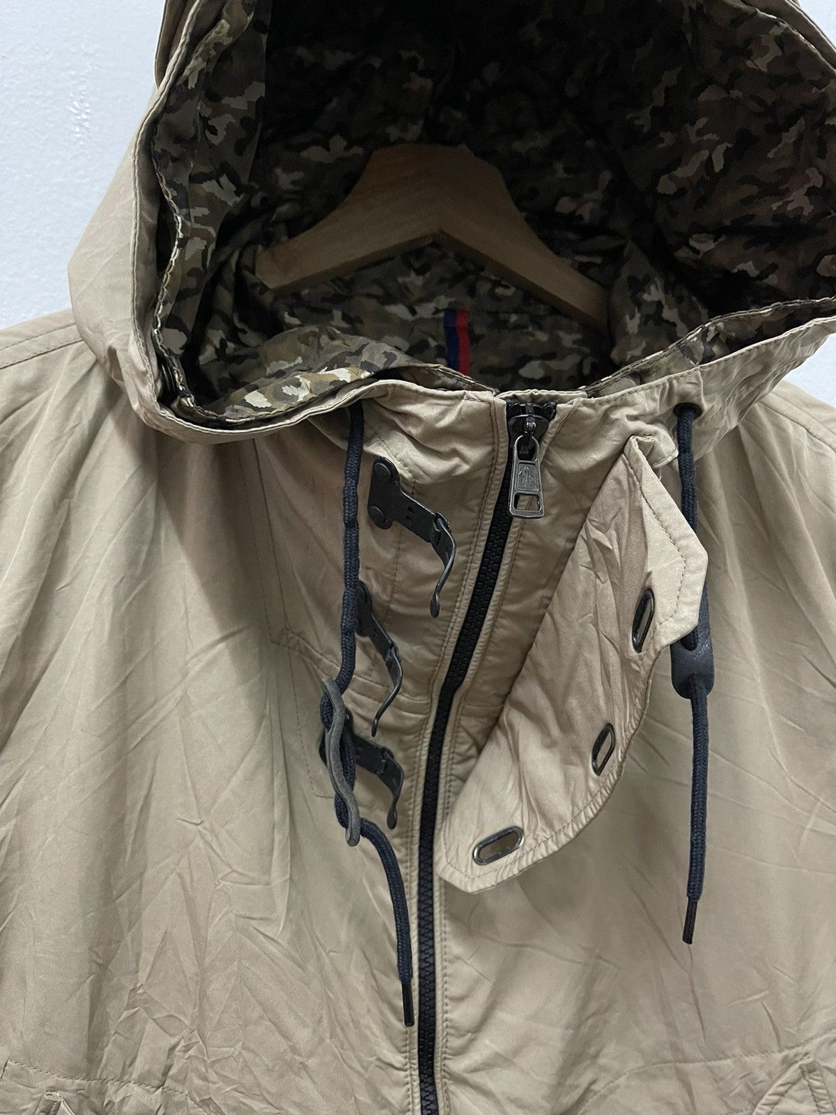 Japanese Brand × Moncler × Vintage Vintage Moncler Blouson Asperge Inner Camo Zipper Jacket Size US M / EU 48-50 / 2 - 7 Thumbnail