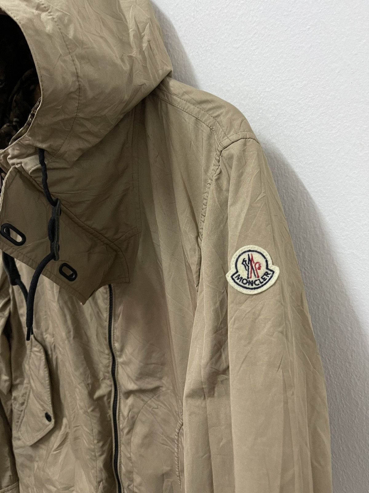 Japanese Brand × Moncler × Vintage Vintage Moncler Blouson Asperge Inner Camo Zipper Jacket Size US M / EU 48-50 / 2 - 4 Thumbnail