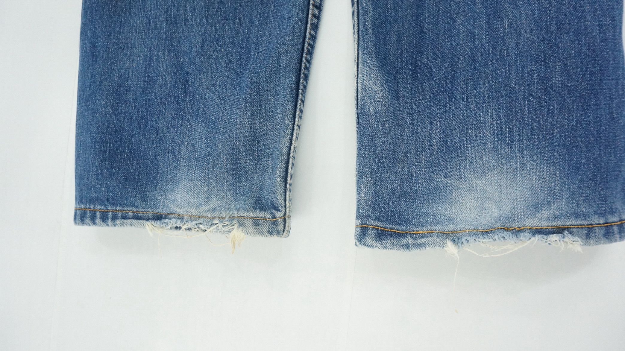 Levi's Vintage 90s Levi's 503 Japan Distressed Aging Jeans LF5 Size US 31 - 12 Thumbnail