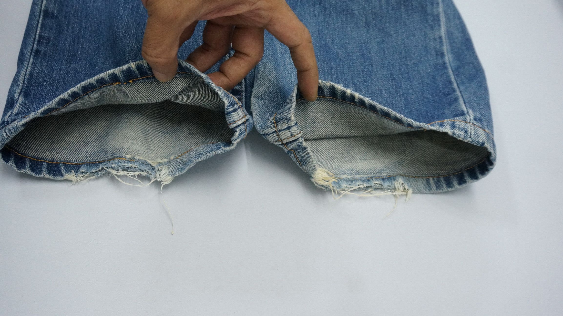 Levi's Vintage 90s Levi's 503 Japan Distressed Aging Jeans LF5 Size US 31 - 22 Thumbnail