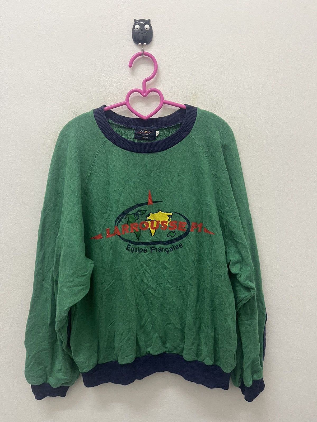 Formula 1 Rare Vintage LARROUSSE F1 Equipe Francaise France Formula 1 Size US M / EU 48-50 / 2 - 1 Thumbnail