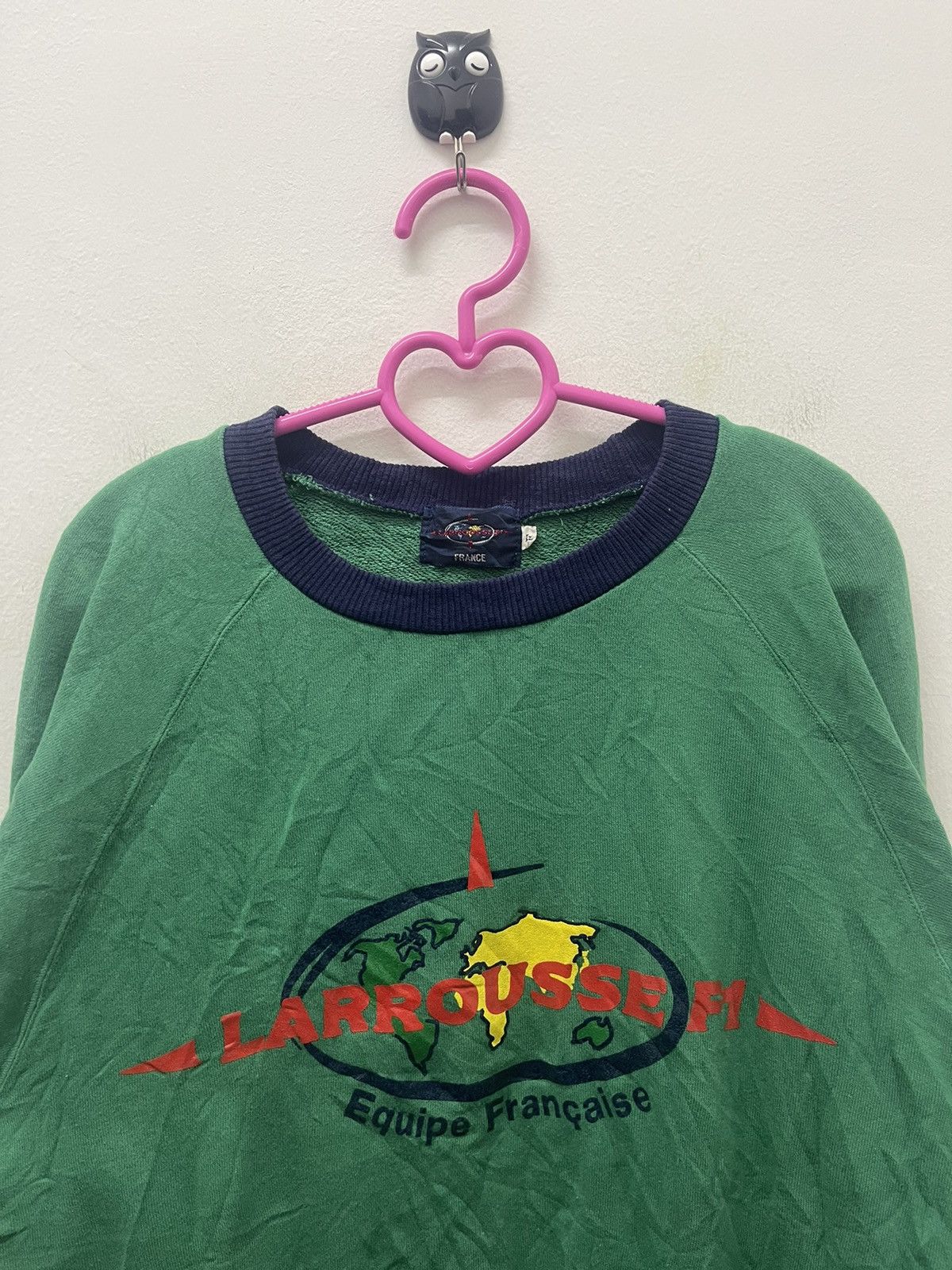 Formula 1 Rare Vintage LARROUSSE F1 Equipe Francaise France Formula 1 Size US M / EU 48-50 / 2 - 2 Thumbnail