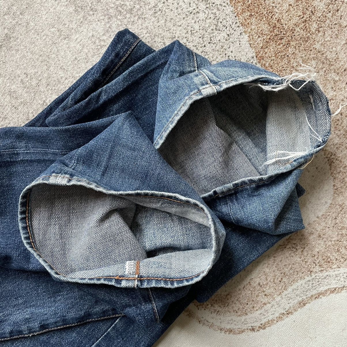 20471120 Vintage 1St 90’s SD-301 & Studio D Artisan Selvedge Denim Size US 35 - 5 Thumbnail