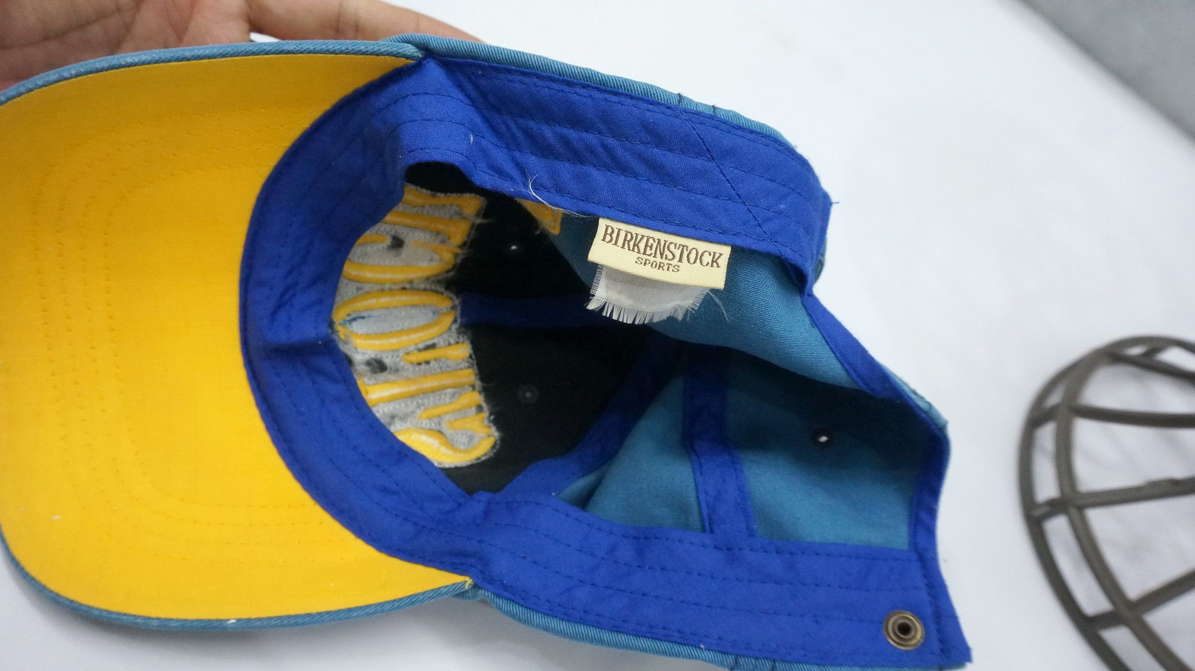 Birkenstock × Vintage 🔥 Vintage Birkenstock Embroidered Logo Cap Size ONE SIZE - 6 Thumbnail