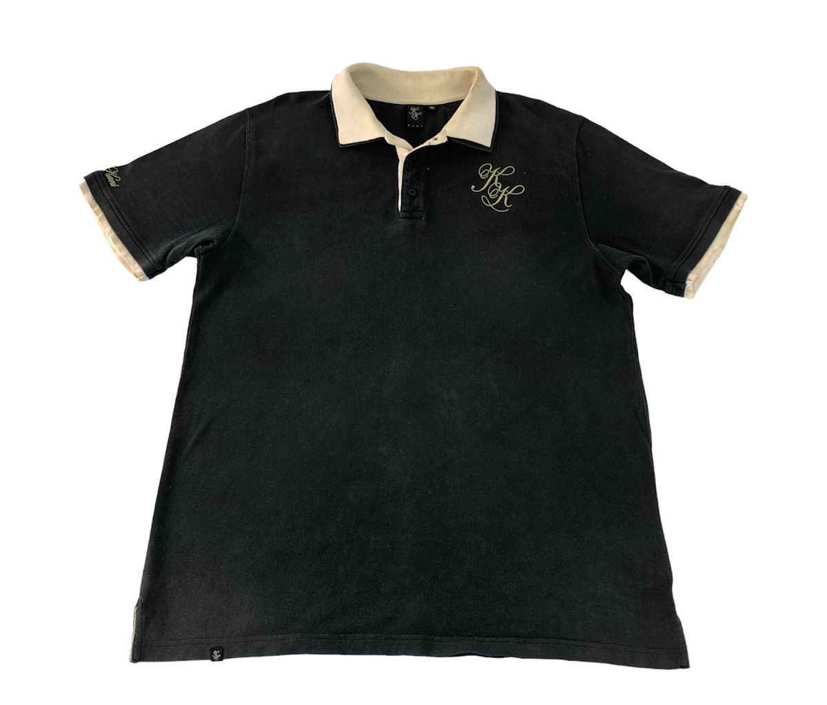 Karl Kani Brooklyn Since 1989 Spell Out Printed Polo Tee