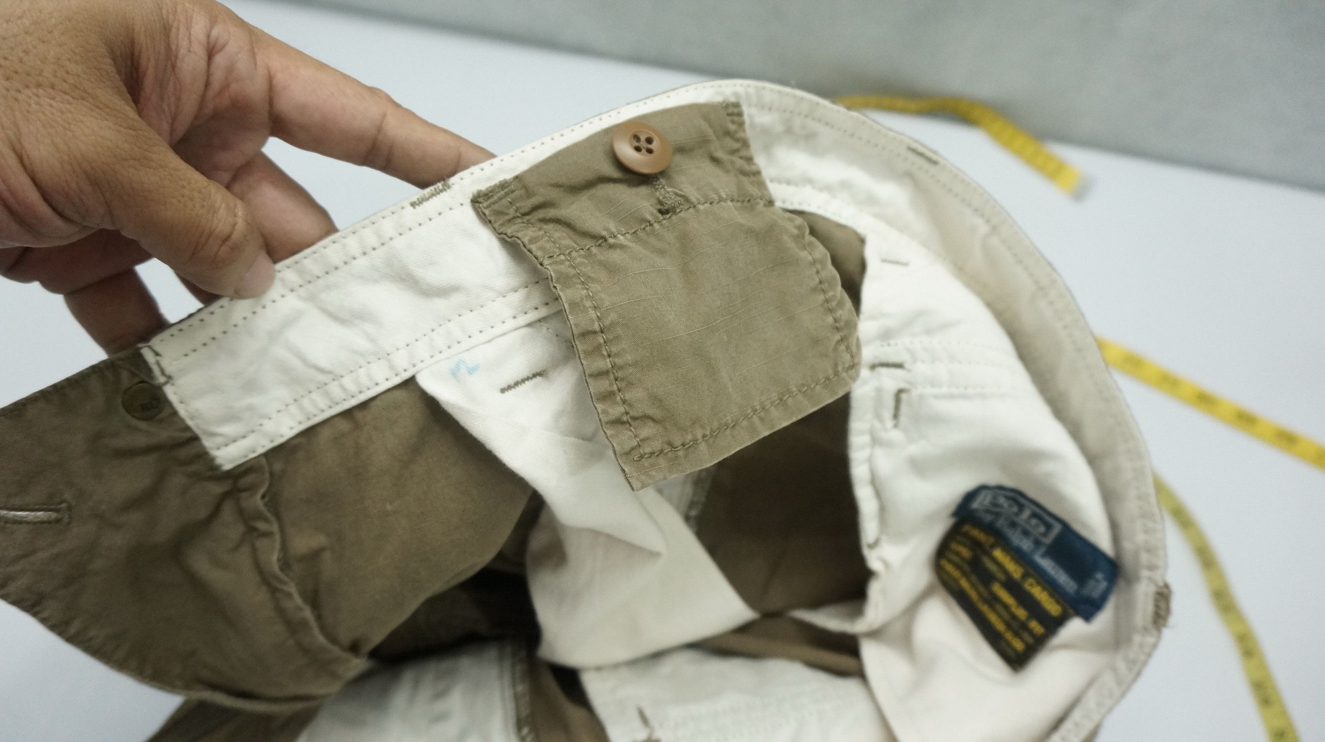 Polo Ralph Lauren × Vintage Vintage Worn out POLO Ralph Lauren Lightweight Cargo Pants Size US 33 - 22 Thumbnail