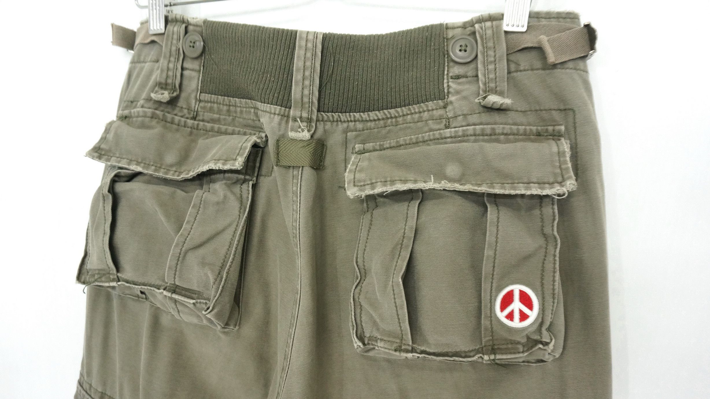 Japanese Brand × Vintage Vintage Japan Military Parachute Style Bondage Cargo Pants Size US 30 / EU 46 - 8 Thumbnail