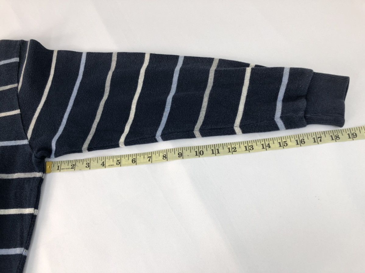 Japanese Brand × Kansai Yamamoto Up To You by Kansai Yamamoto Half Zip Sweater Striped Style Size US L / EU 52-54 / 3 - 9 Thumbnail