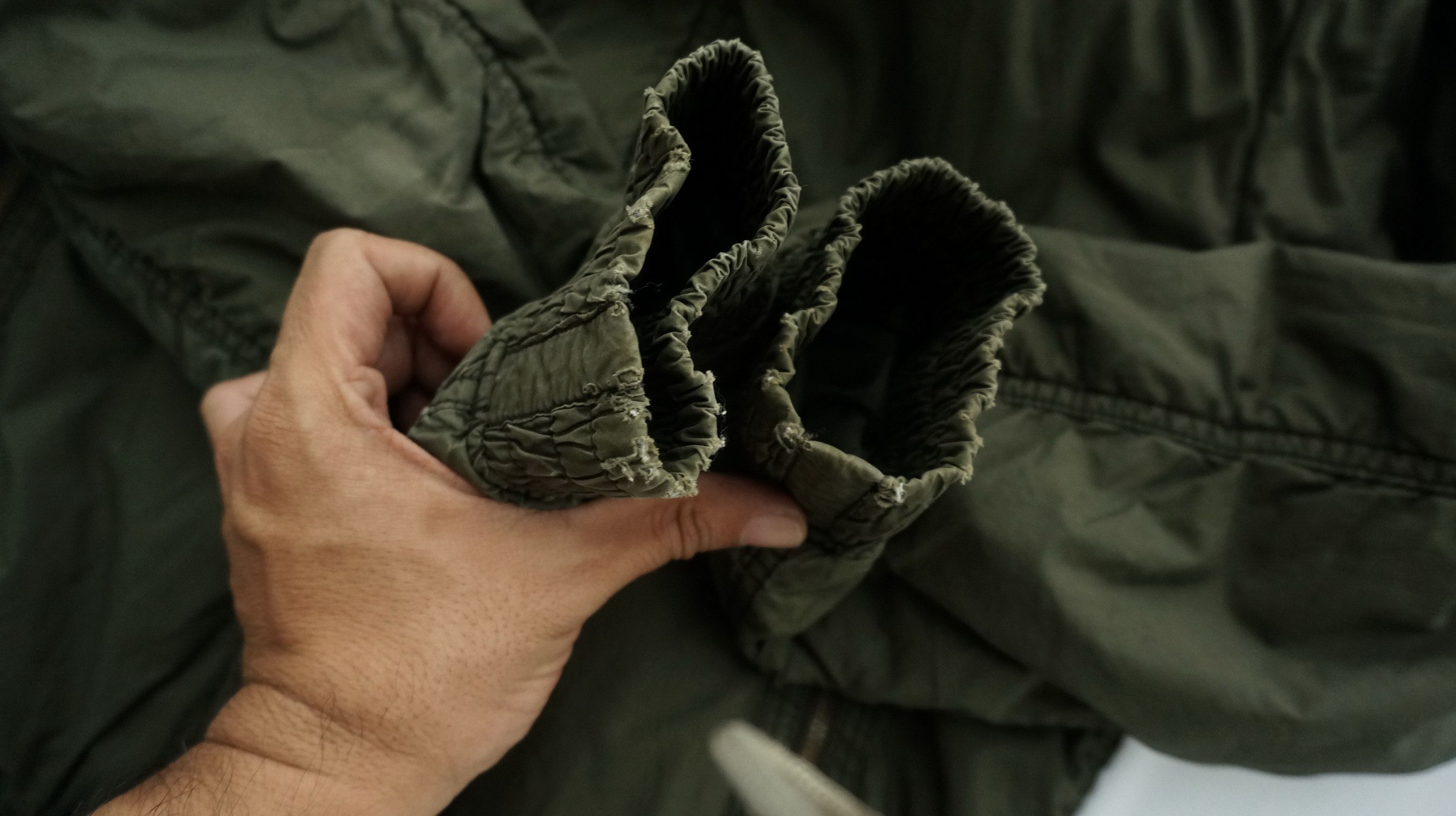 Uniqlo Uniqlo Vintage Military Jacket Faux Fur Lined Hoodie Size US S / EU 44-46 / 1 - 17 Thumbnail
