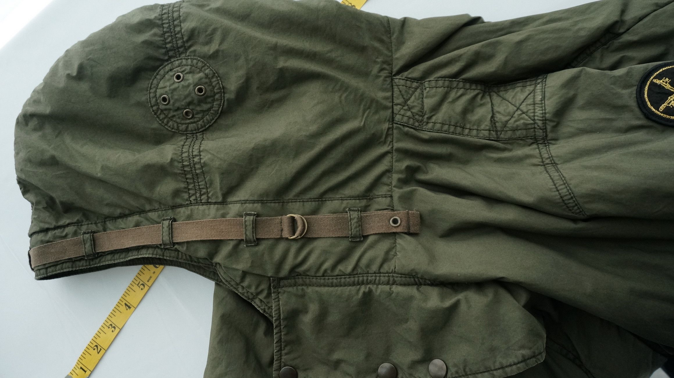 Uniqlo Uniqlo Vintage Military Jacket Faux Fur Lined Hoodie Size US S / EU 44-46 / 1 - 16 Thumbnail