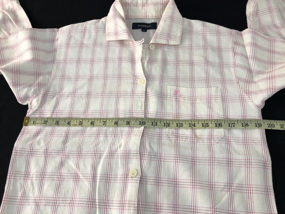 Burberry × Designer Burberry London Plaid Checked Single Pocket Button Up Shirt Size US M / EU 48-50 / 2 - 10 Thumbnail