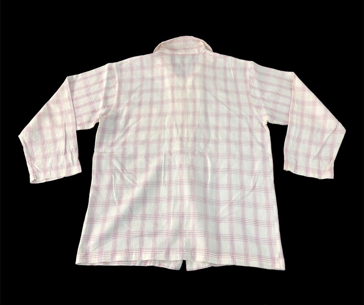Burberry × Designer Burberry London Plaid Checked Single Pocket Button Up Shirt Size US M / EU 48-50 / 2 - 2 Thumbnail