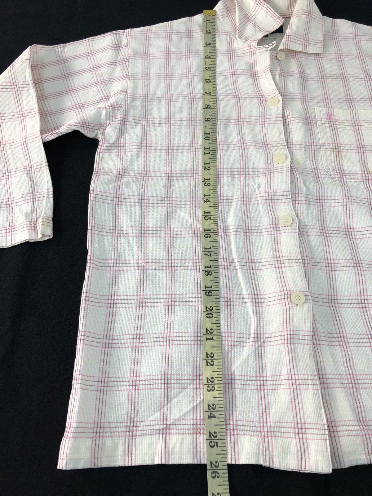 Burberry × Designer Burberry London Plaid Checked Single Pocket Button Up Shirt Size US M / EU 48-50 / 2 - 11 Thumbnail