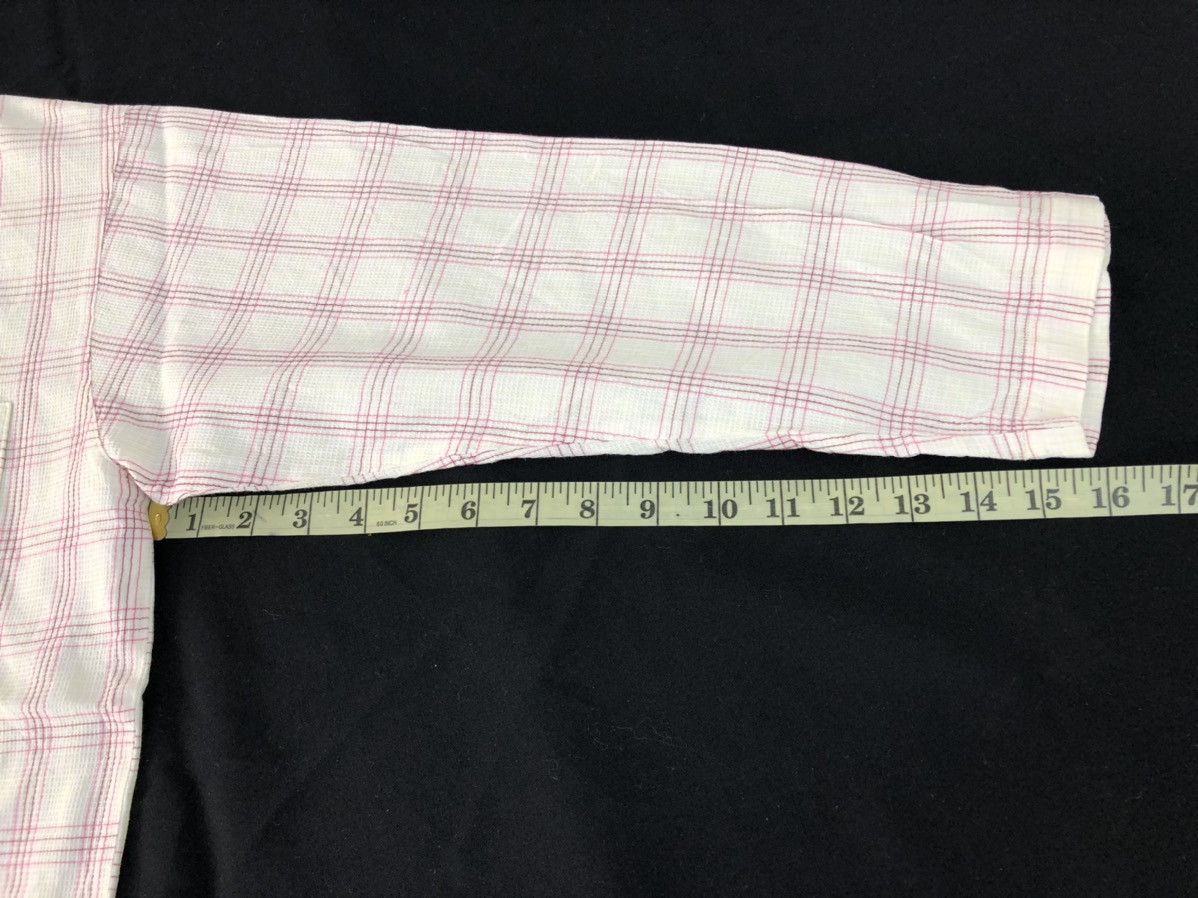 Burberry × Designer Burberry London Plaid Checked Single Pocket Button Up Shirt Size US M / EU 48-50 / 2 - 12 Thumbnail