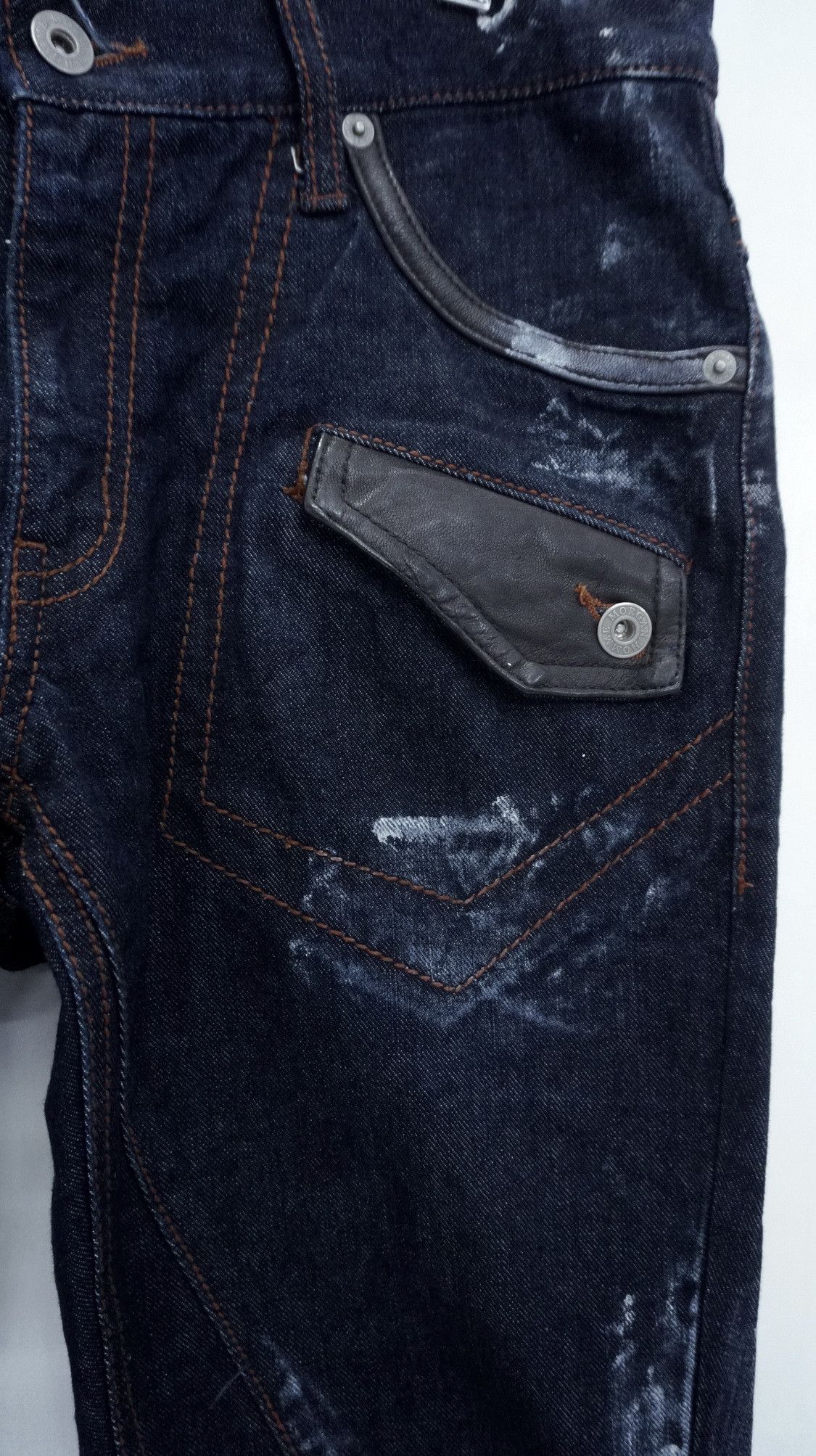 Morgan De Toi Fire! Morgan De Toi Homme Painter Low rise Flared Jeans Size US 30 / EU 46 - 5 Thumbnail