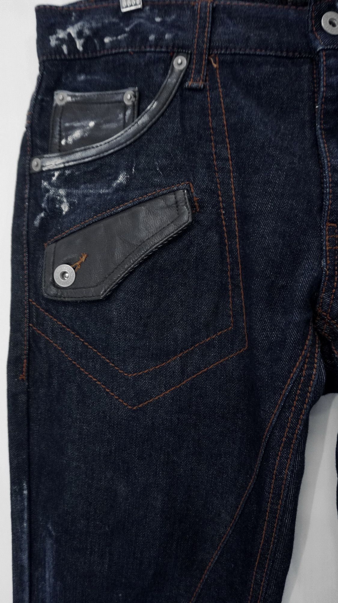Morgan De Toi Fire! Morgan De Toi Homme Painter Low rise Flared Jeans Size US 30 / EU 46 - 6 Thumbnail