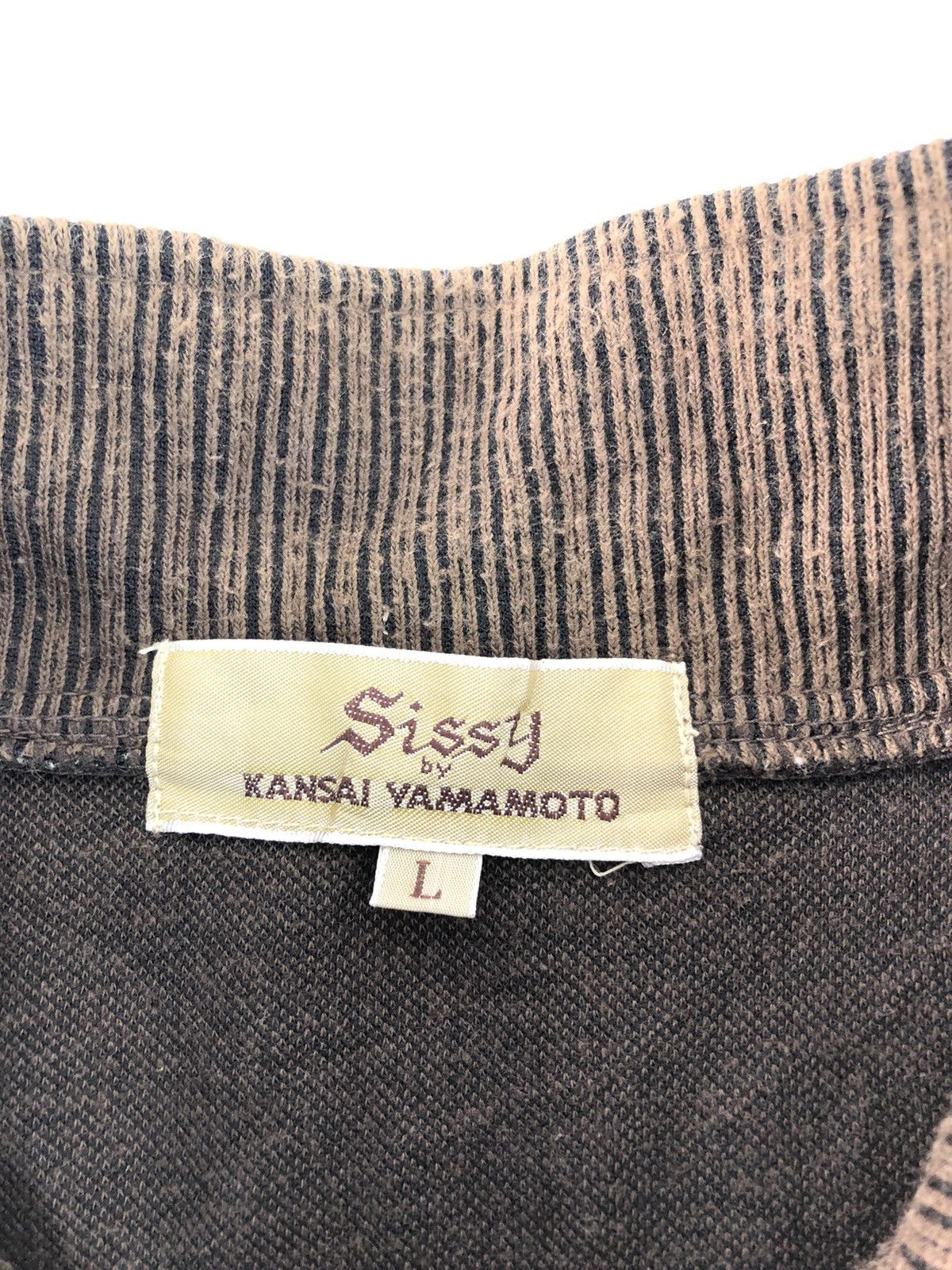Japanese Brand × Kansai Yamamoto × Vintage Hype Sissy By Kansai Yamamoto Half Zip Sweater Size US L / EU 52-54 / 3 - 5 Thumbnail