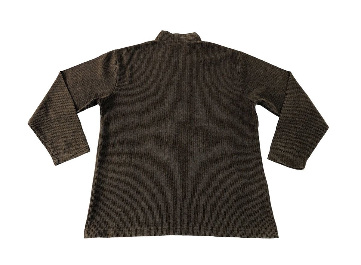 トップス 90s vintage kansai yamamoto zip knit Vintage Japanese Brand Kansai Yamamoto Knitwear Sweater Half