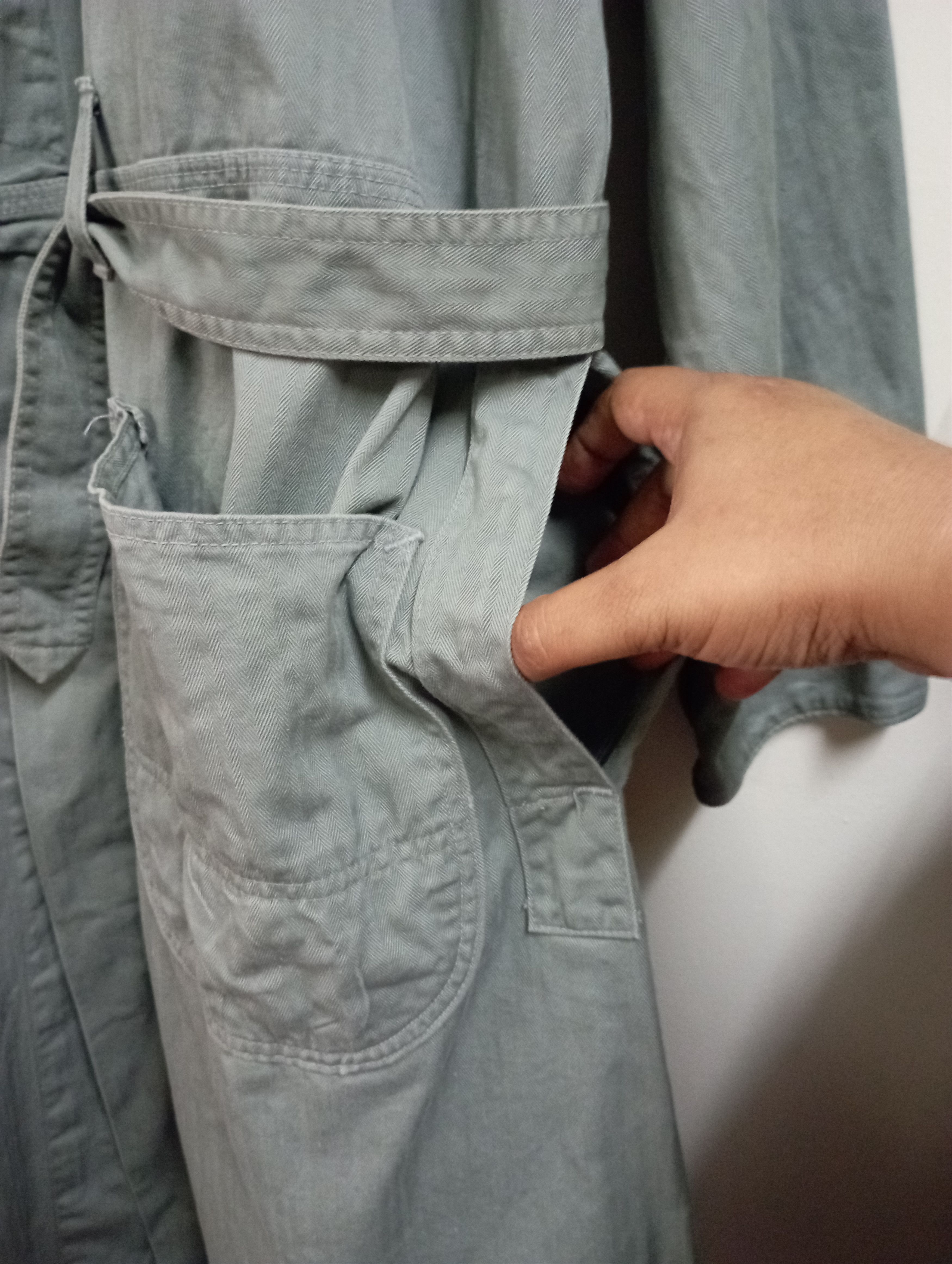 Big Mac Vintage Old Long Workers Big Mac Coat (Great Condition) Size 44R - 5 Thumbnail