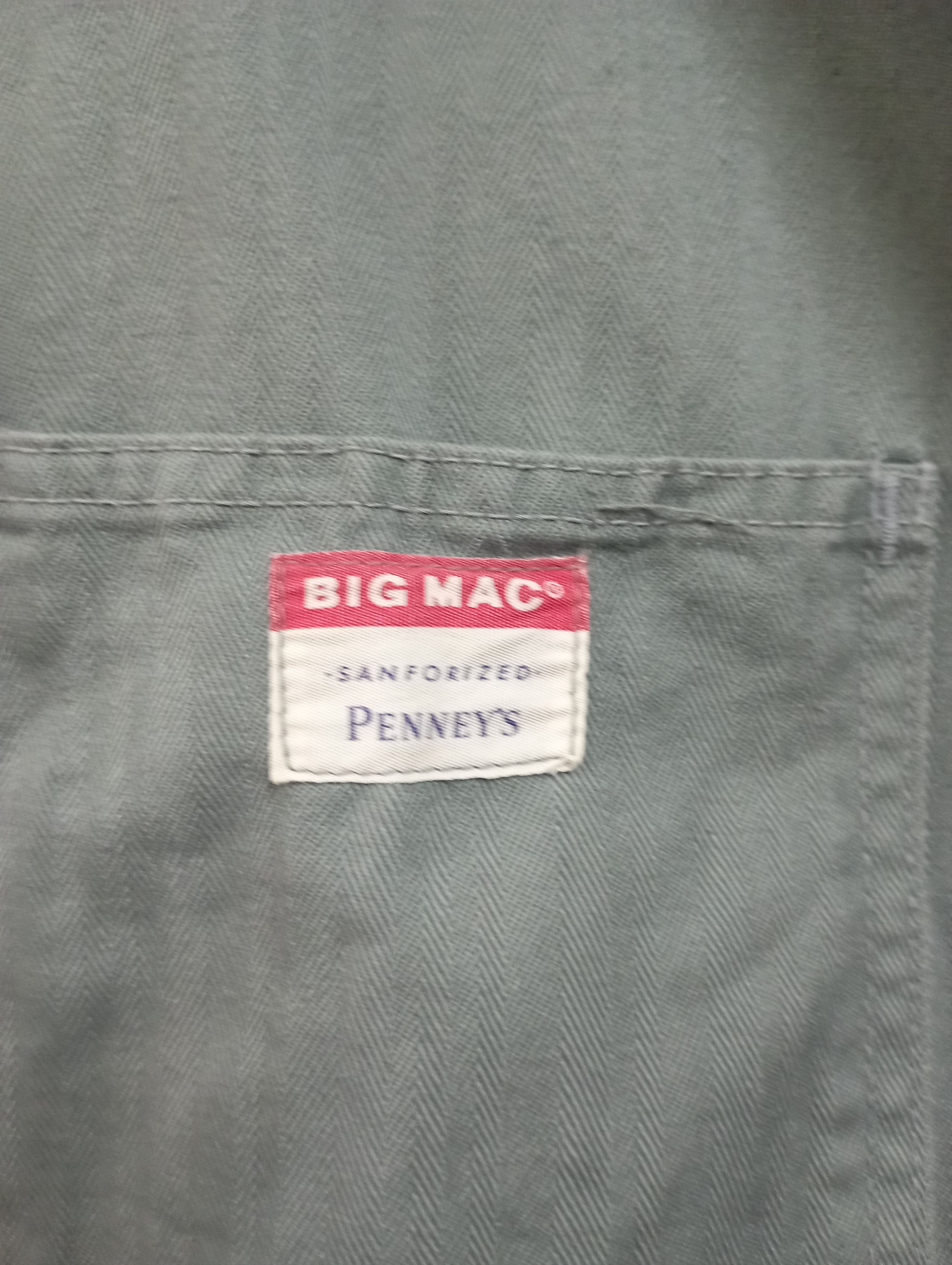 Big Mac Vintage Old Long Workers Big Mac Coat (Great Condition) Size 44R - 12 Thumbnail