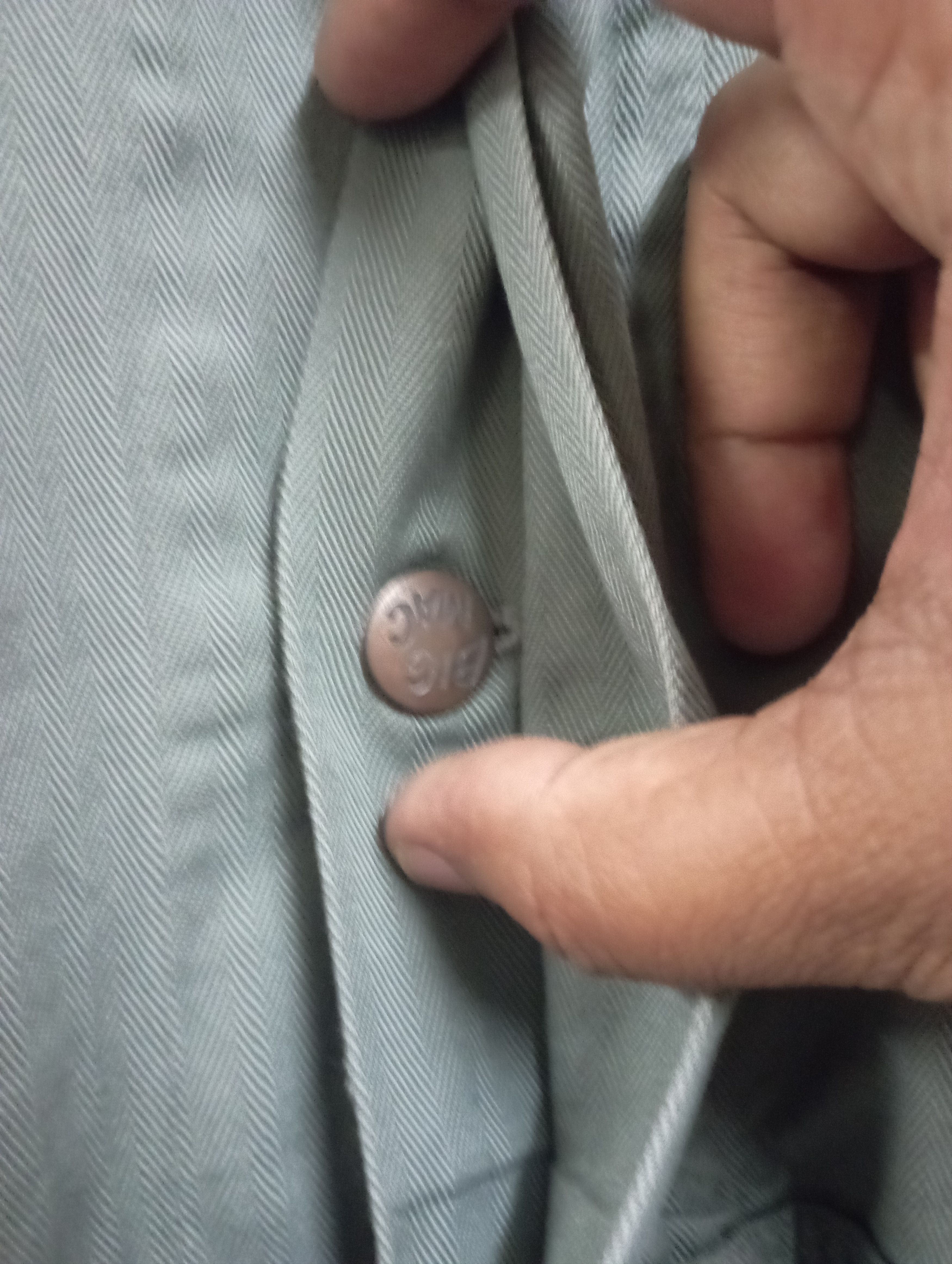 Big Mac Vintage Old Long Workers Big Mac Coat (Great Condition) Size 44R - 8 Thumbnail