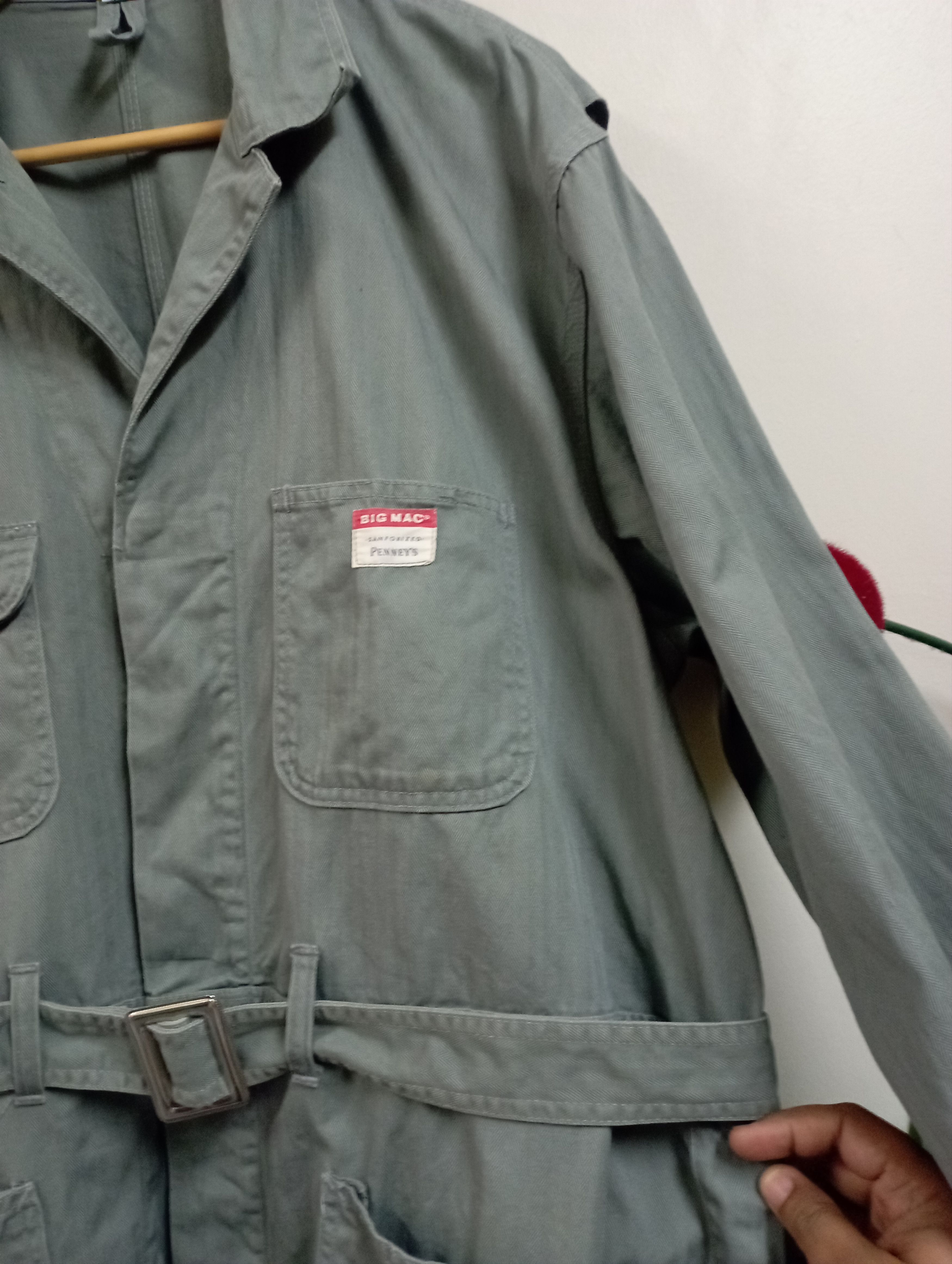Big Mac Vintage Old Long Workers Big Mac Coat (Great Condition) Size 44R - 11 Thumbnail