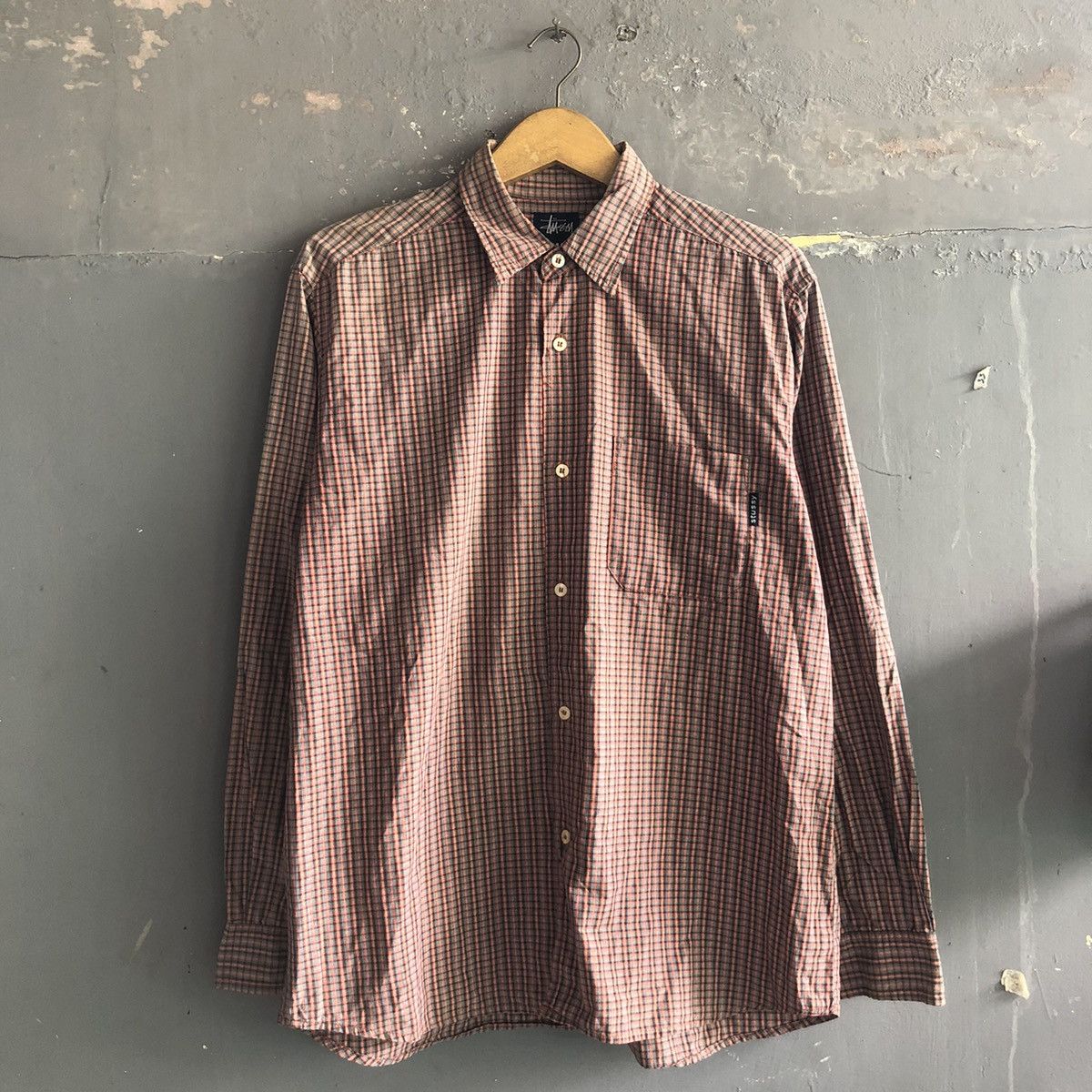 トップス stussy 23ss WRINKLY GINGHAM SS SHIRT 楽天市場】【中古】stussy 23SS WRINKLY GINGHAM SS SHIRT半袖