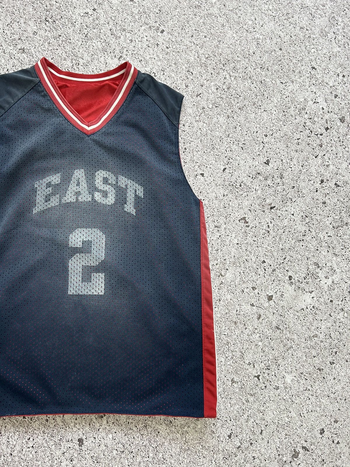 Nike × Vintage Vintage 80s/90s Nike East Basketball Jersey Y2K HYPE Size US L / EU 52-54 / 3 - 9 Thumbnail
