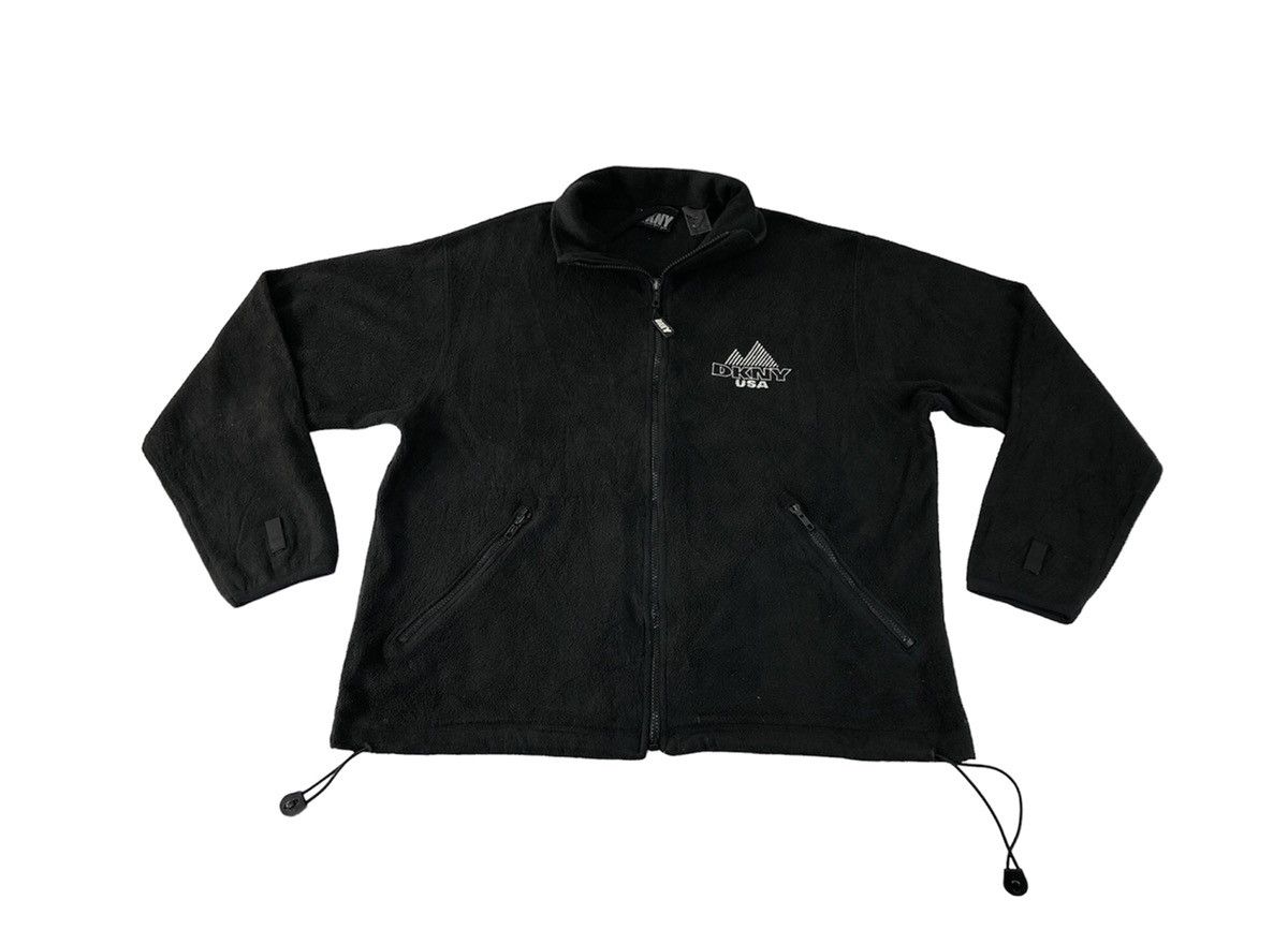 DKNY × Donna Karan DKNY Donna Karan New York Fleece Teddy Jacket Zipper Style Size US M / EU 48-50 / 2 - 1 Thumbnail