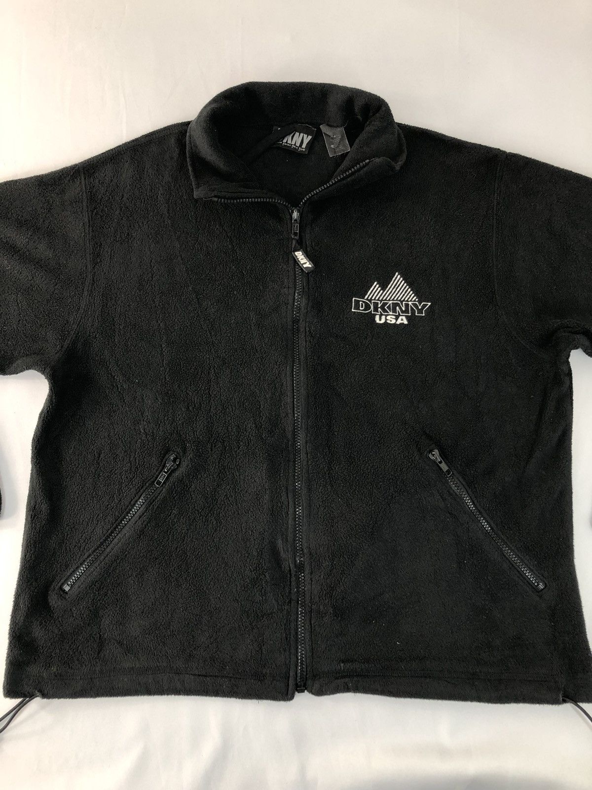 DKNY × Donna Karan DKNY Donna Karan New York Fleece Teddy Jacket Zipper Style Size US M / EU 48-50 / 2 - 3 Thumbnail