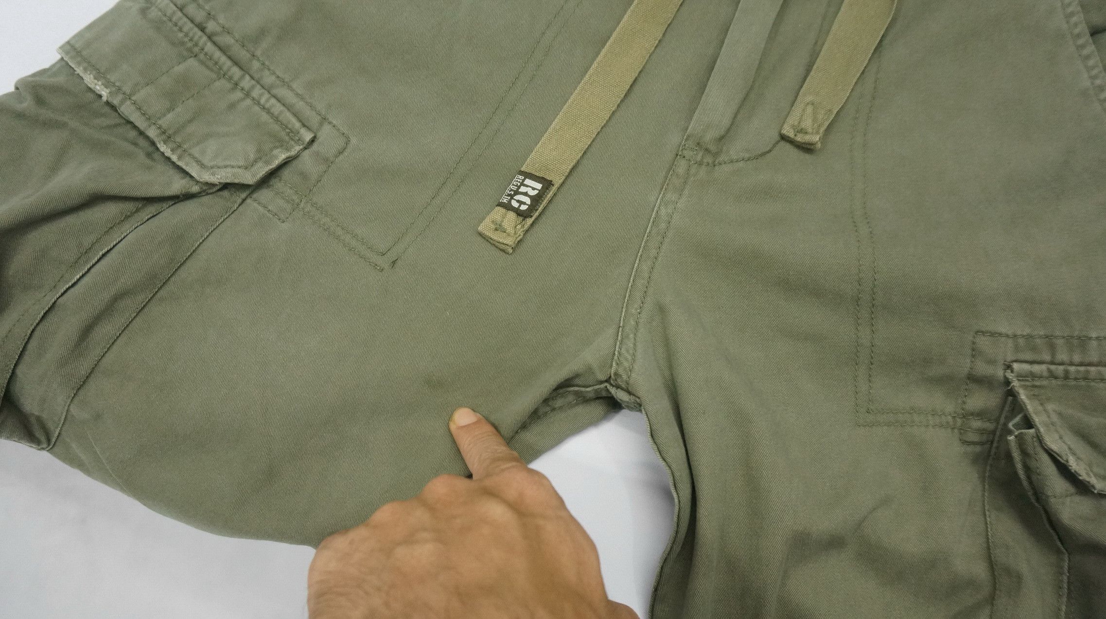Japanese Brand 🔥 REAL CRUSH CLOTHING Vintage Bondage Cargo Pants Size US 30 / EU 46 - 12 Thumbnail