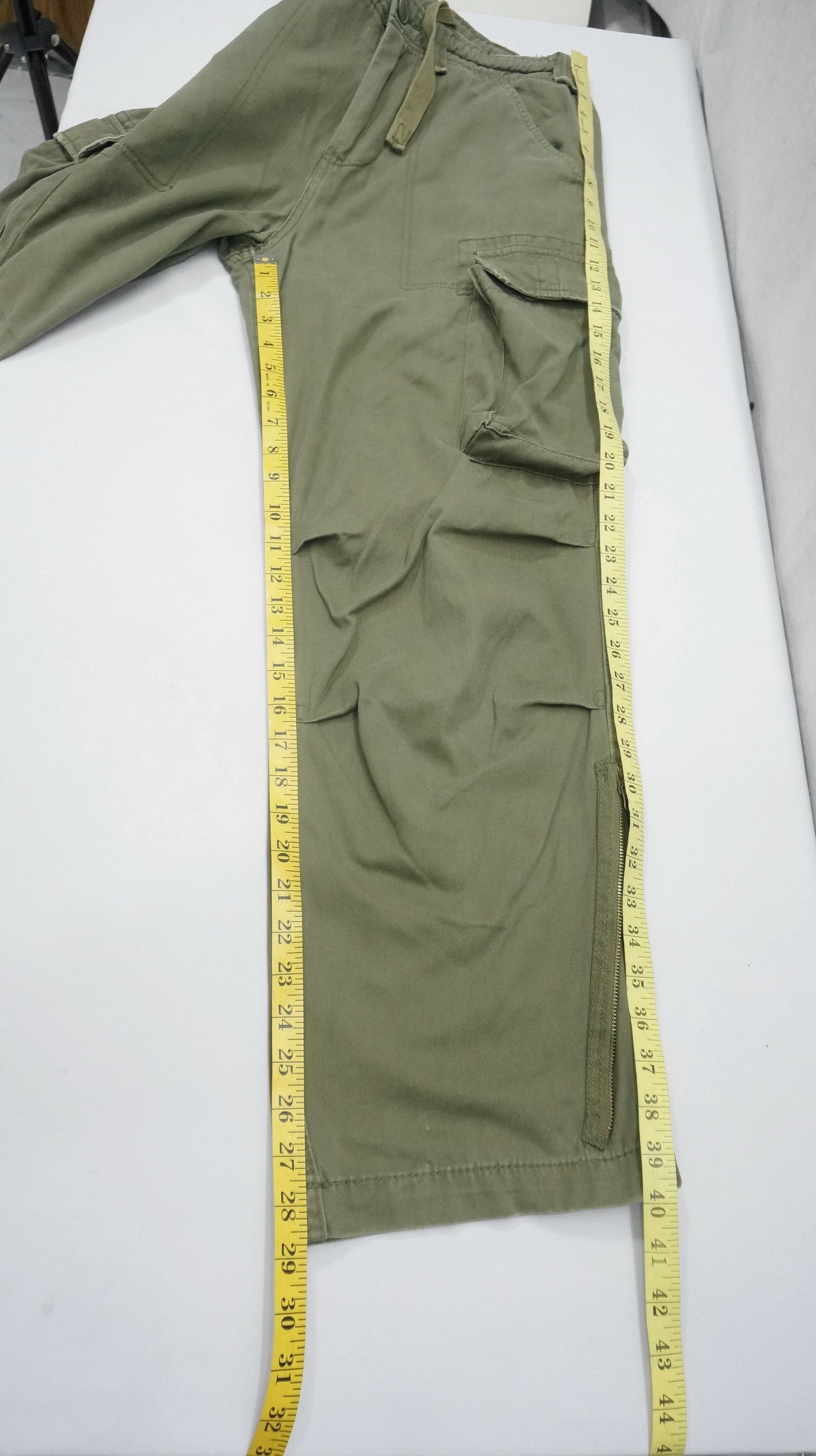 Japanese Brand 🔥 REAL CRUSH CLOTHING Vintage Bondage Cargo Pants Size US 30 / EU 46 - 14 Thumbnail