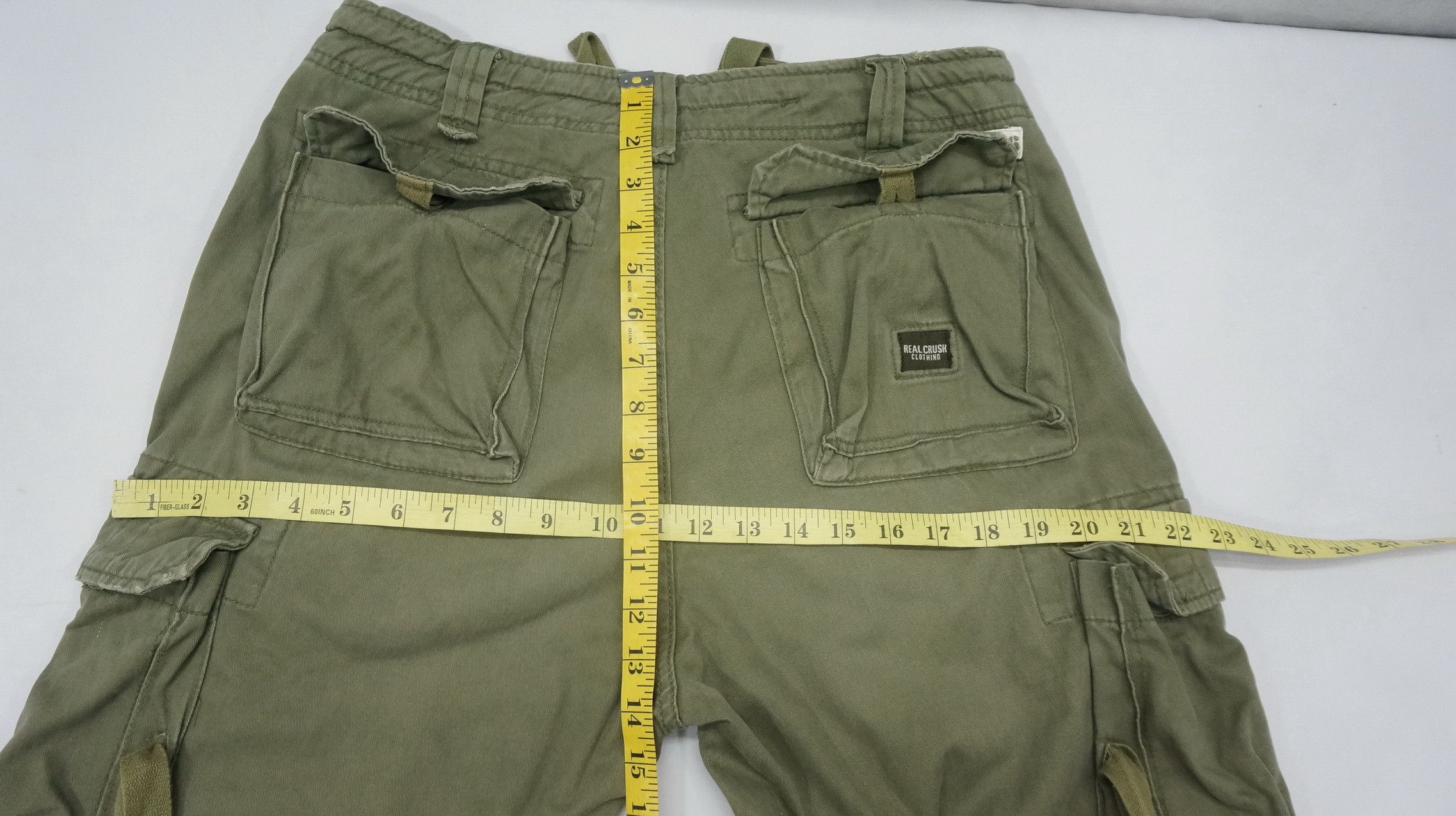 Japanese Brand 🔥 REAL CRUSH CLOTHING Vintage Bondage Cargo Pants Size US 30 / EU 46 - 16 Thumbnail