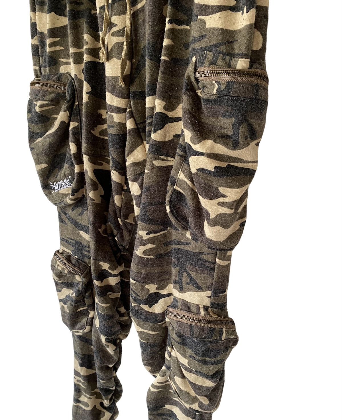 Japanese Brand Vtg Jogger Pants Military Camouflage Multi Pocket Design Size US 28 / EU 44 - 4 Thumbnail