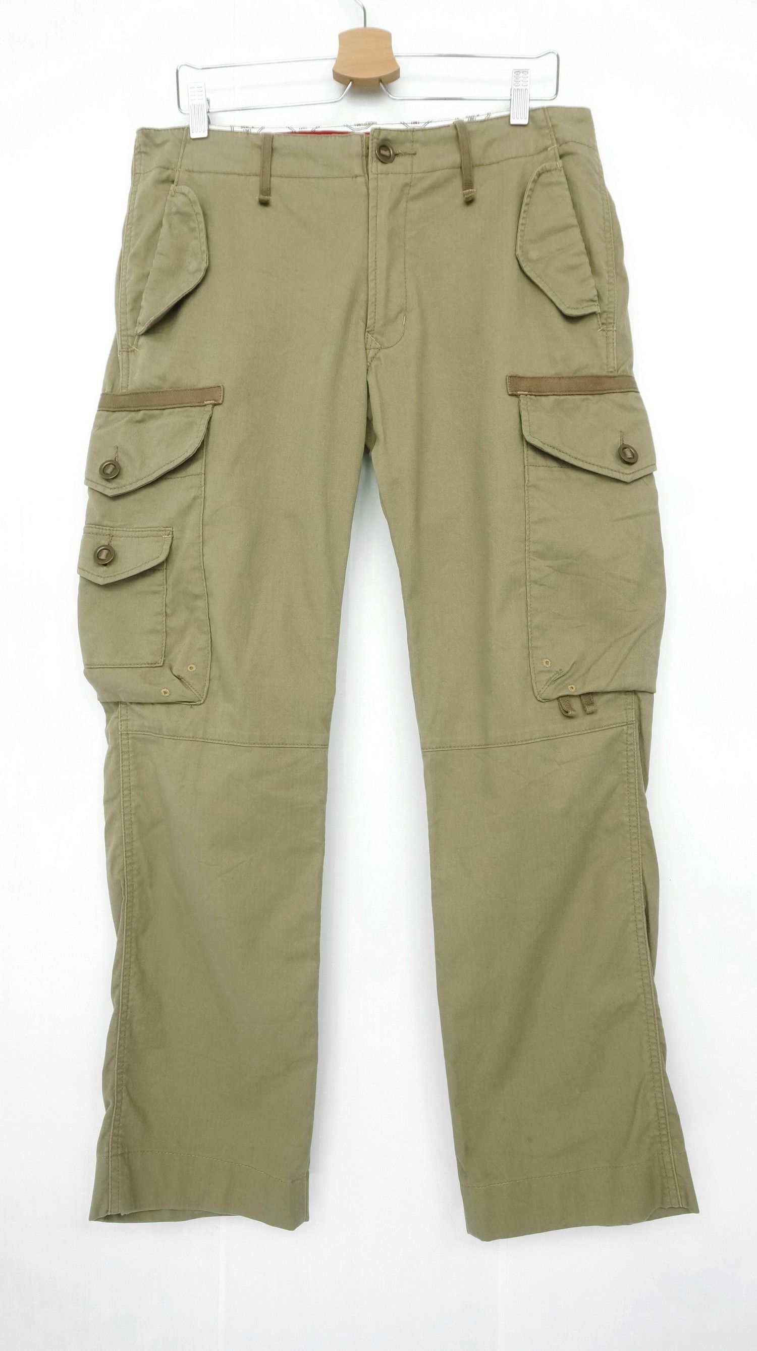 Edwin EDWIN XV Tactical Parachute BIG Multi Pocket Cargo Pants Size US 31 - 2 Thumbnail