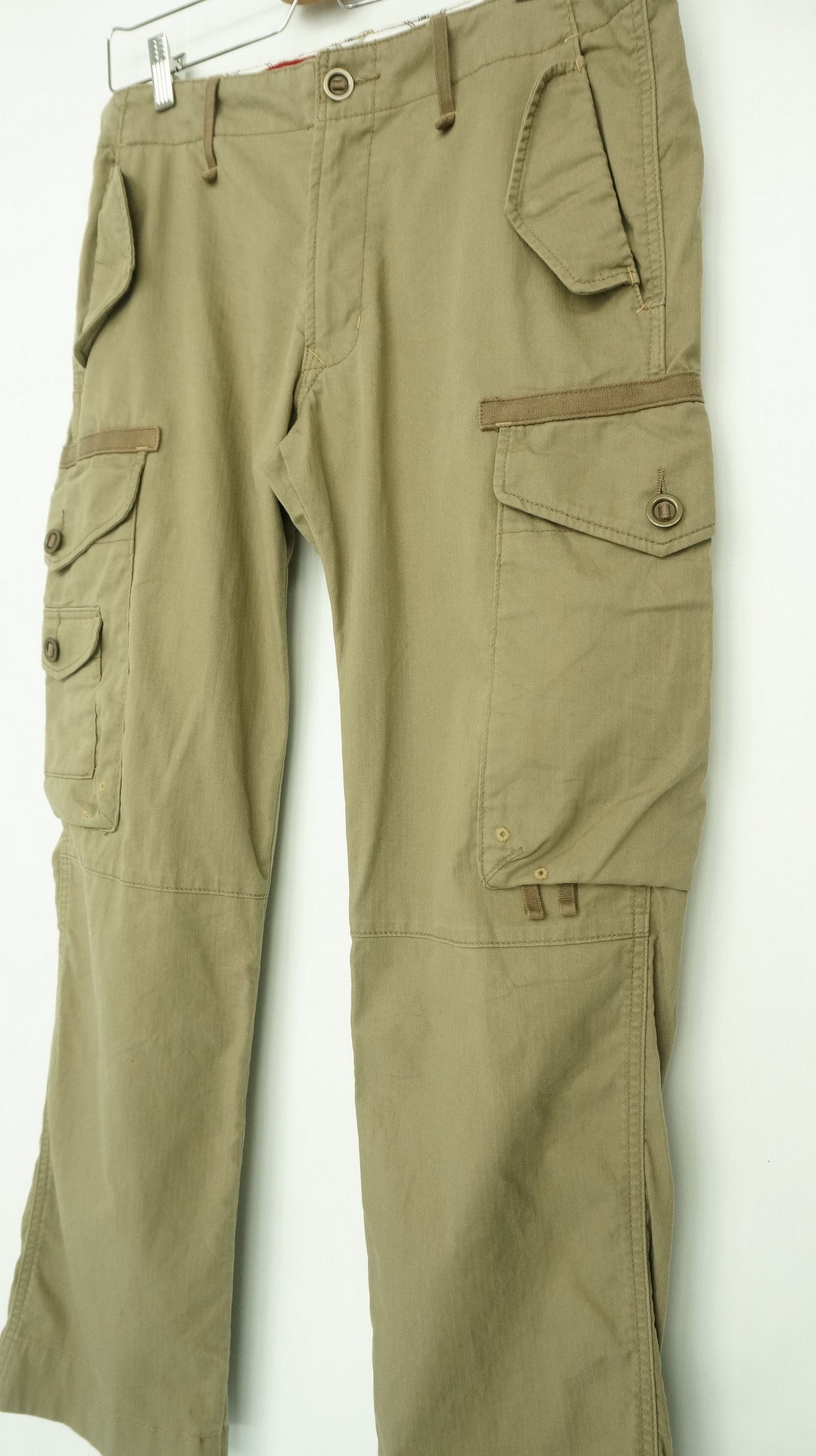 Edwin EDWIN XV Tactical Parachute BIG Multi Pocket Cargo Pants Size US 31 - 3 Thumbnail