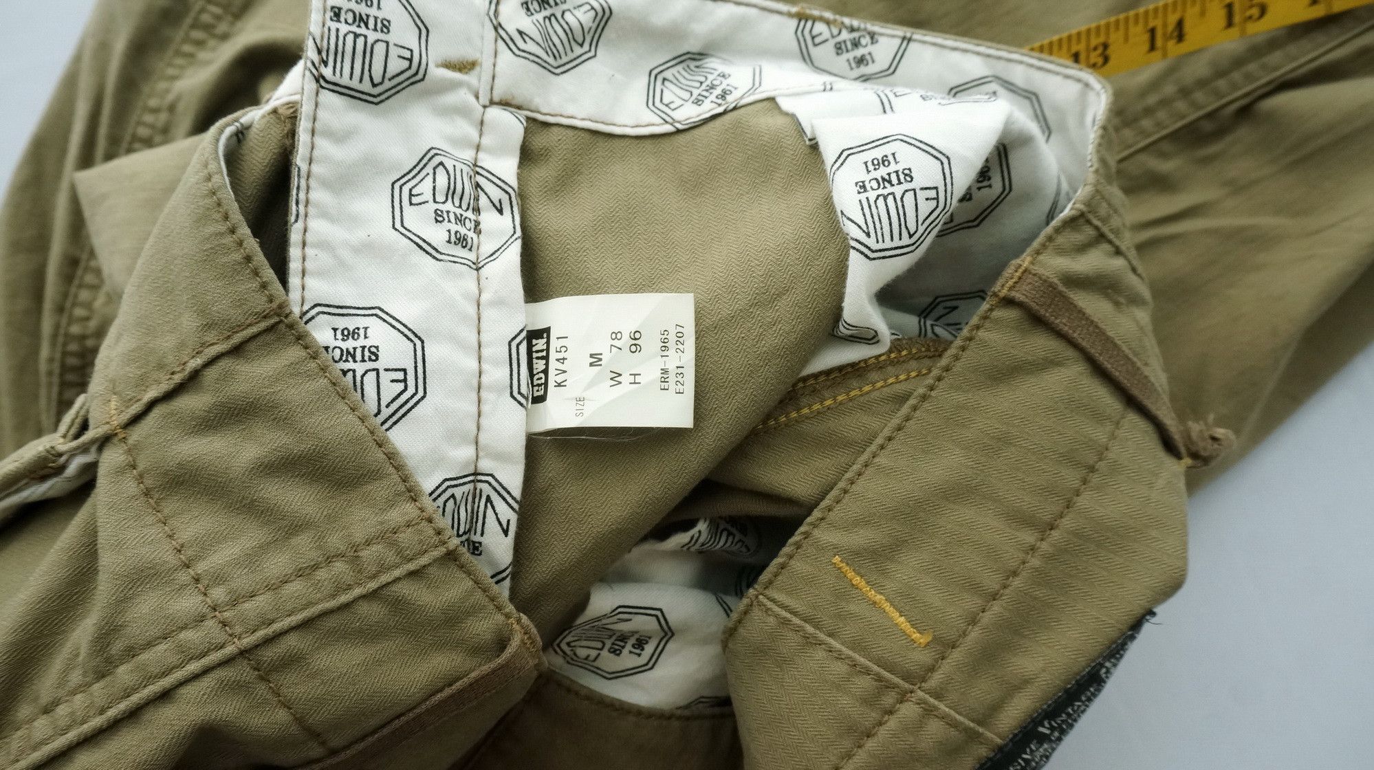 Edwin EDWIN XV Tactical Parachute BIG Multi Pocket Cargo Pants Size US 31 - 20 Thumbnail