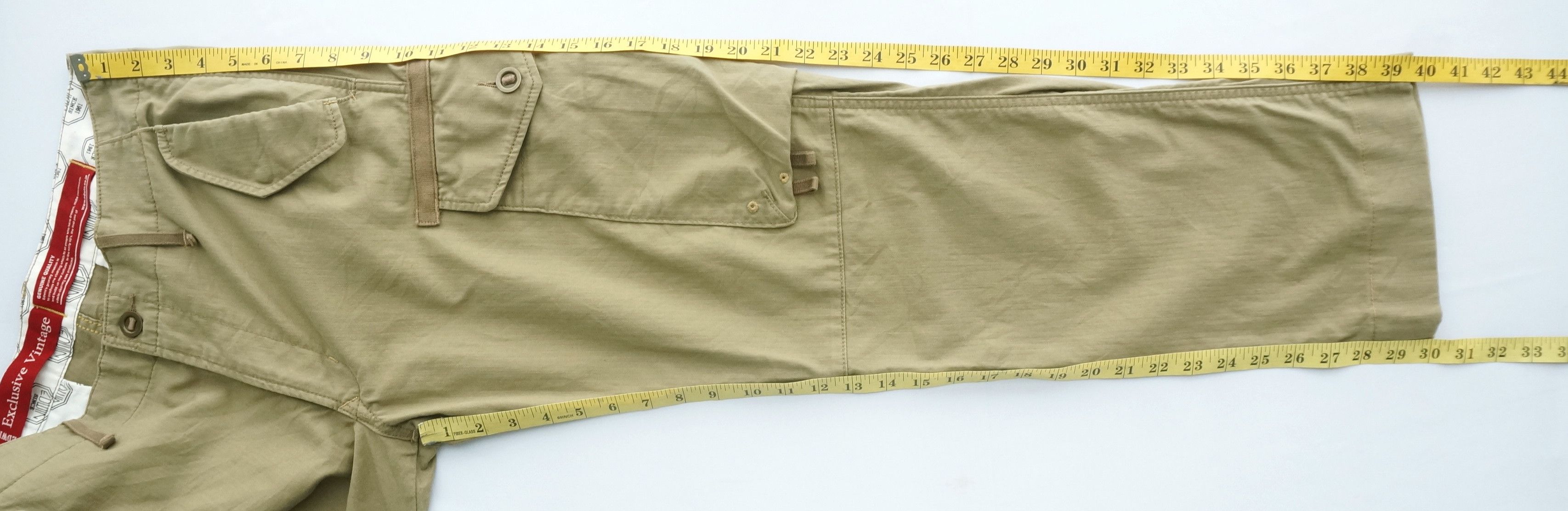 Edwin EDWIN XV Tactical Parachute BIG Multi Pocket Cargo Pants Size US 31 - 15 Thumbnail