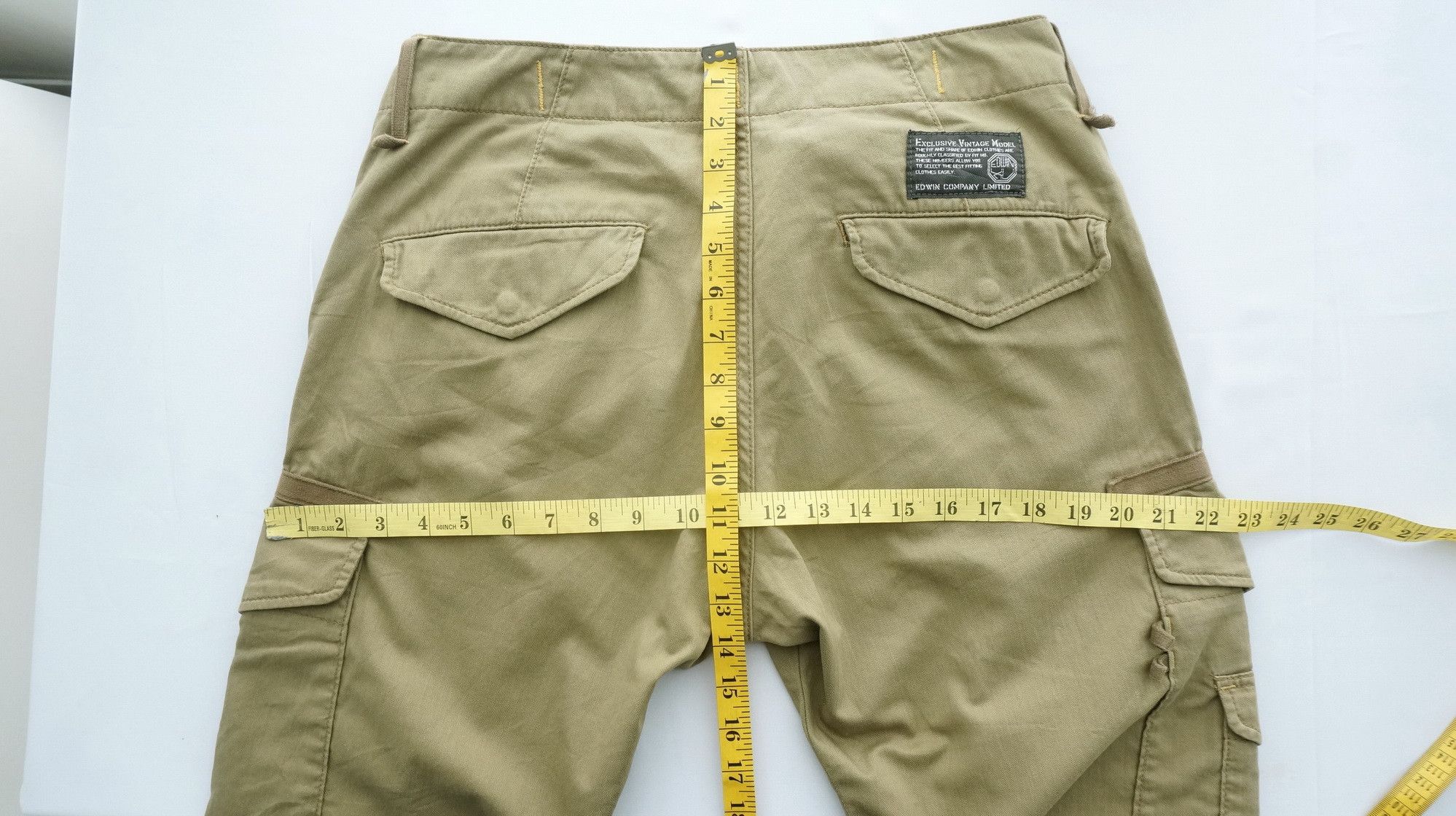 Edwin EDWIN XV Tactical Parachute BIG Multi Pocket Cargo Pants Size US 31 - 17 Thumbnail