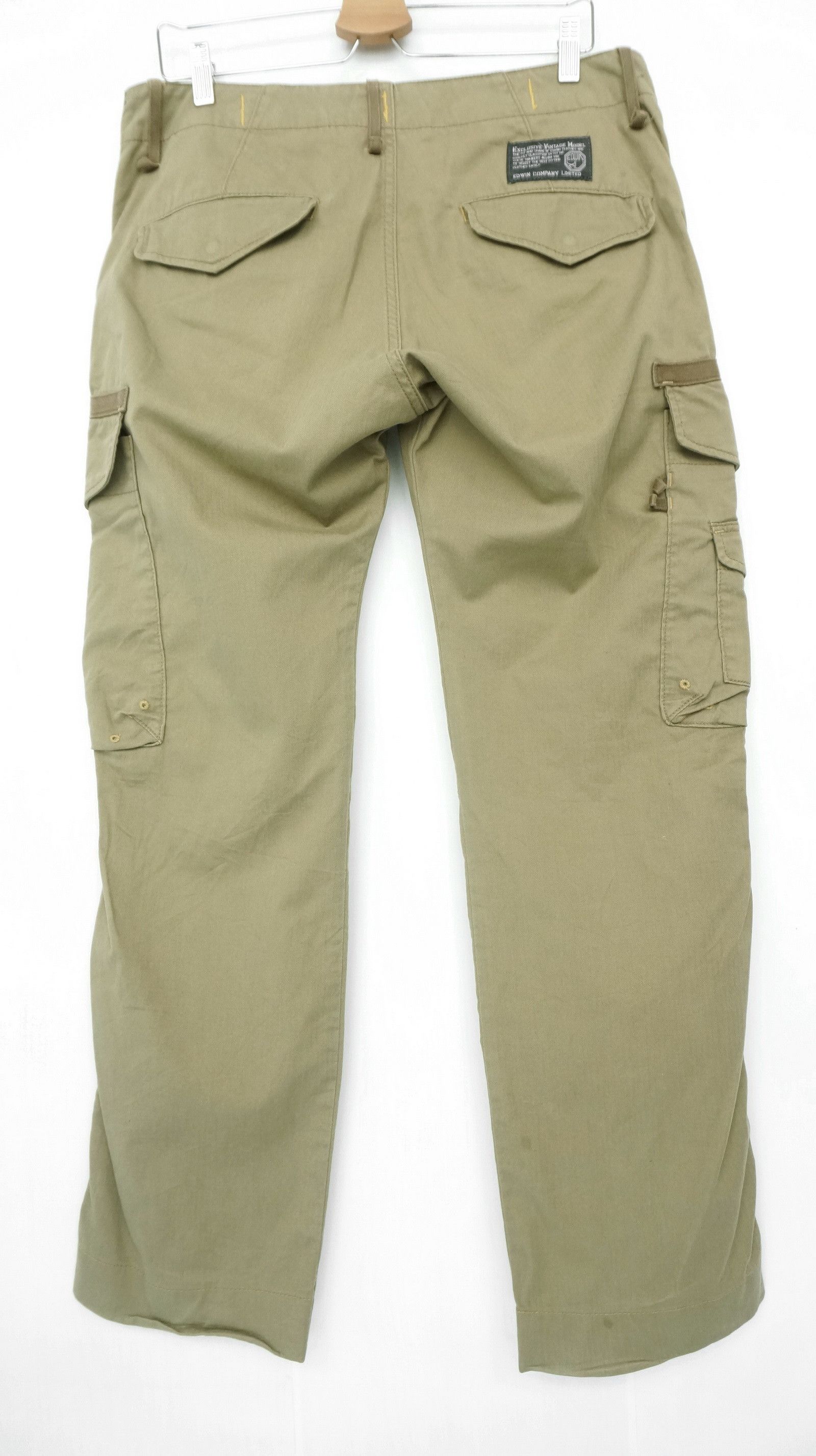 Edwin EDWIN XV Tactical Parachute BIG Multi Pocket Cargo Pants Size US 31 - 6 Thumbnail