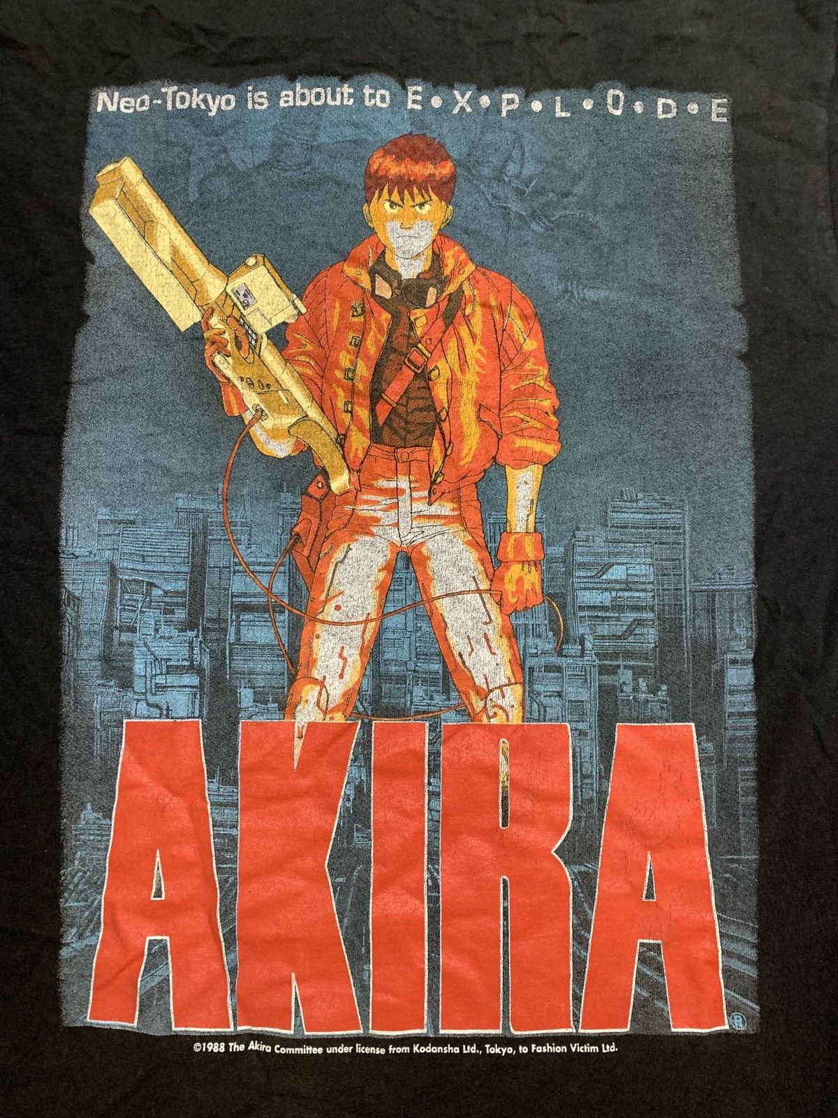 Fashion Victim Super Rare Vtg Akira tee Size US L / EU 52-54 / 3 - 7 Thumbnail