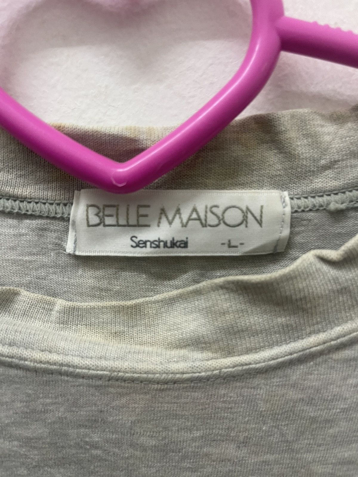 Japanese Brand Rare 90s Vintage BELLE MAISON Masai Mara Animal Art Tee Size US L / EU 52-54 / 3 - 3 Thumbnail